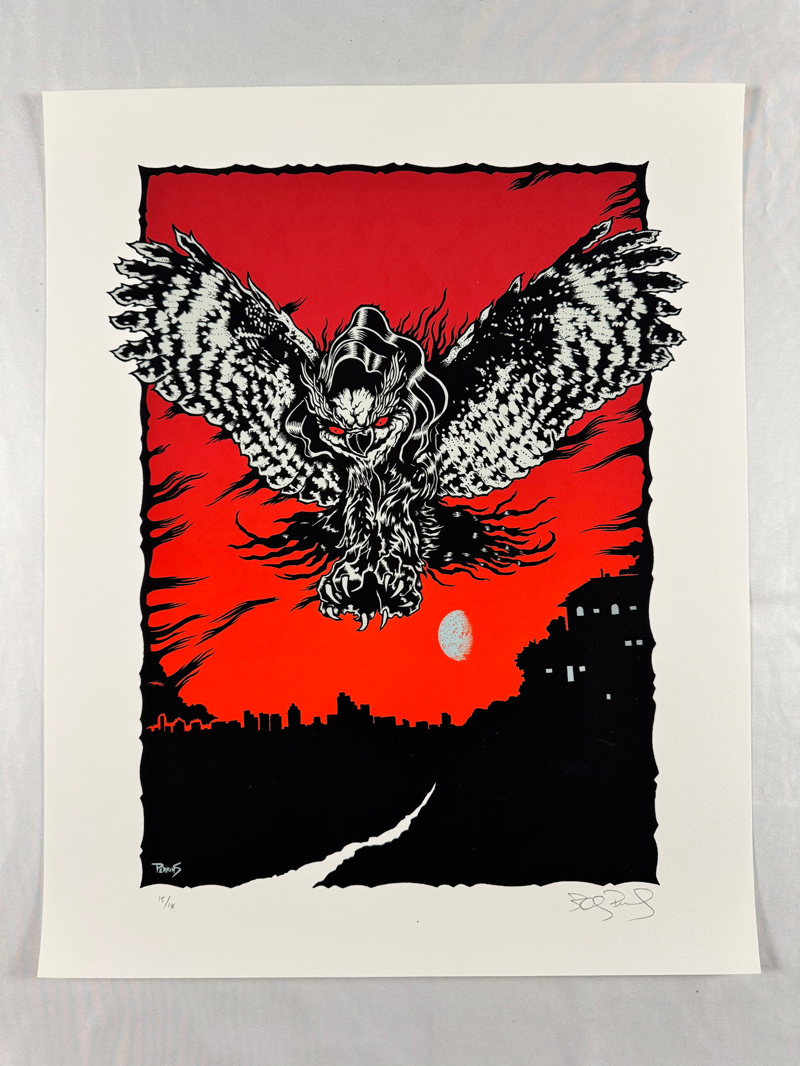 Billy Perkins Lechuza 16x20 Signed Numbered 15/18 Limited Edition Giclee Print (1 of 4)