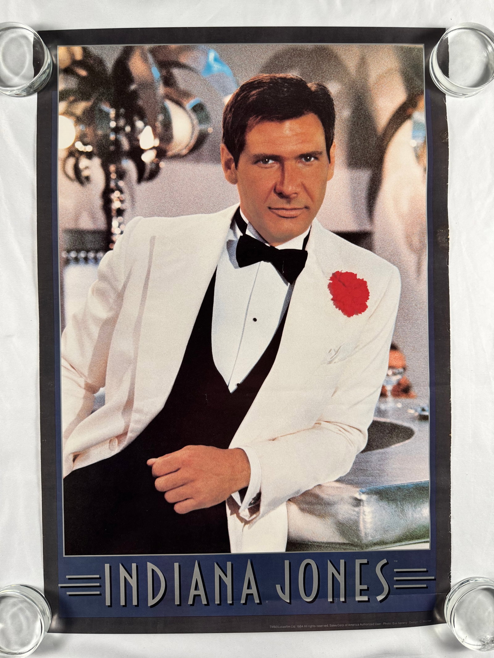 Indiana Jones 1984 Poster Harrison Ford Temple of Doom Era Portrait (1 of 3)
