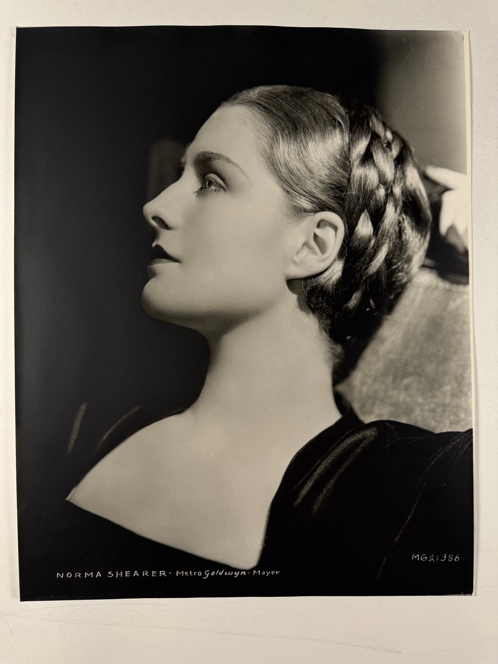 Norma Shearer by George Hurrell 11x14 from Strange Interlude Original Print 1932: Edith Norma Shearer (August 11, 1902 – June 12, 1983 was a Canadian-American actress who was active on film from 1919 through 1942.[4] Shearer often played spunky, sexually liberated women.[5] She a