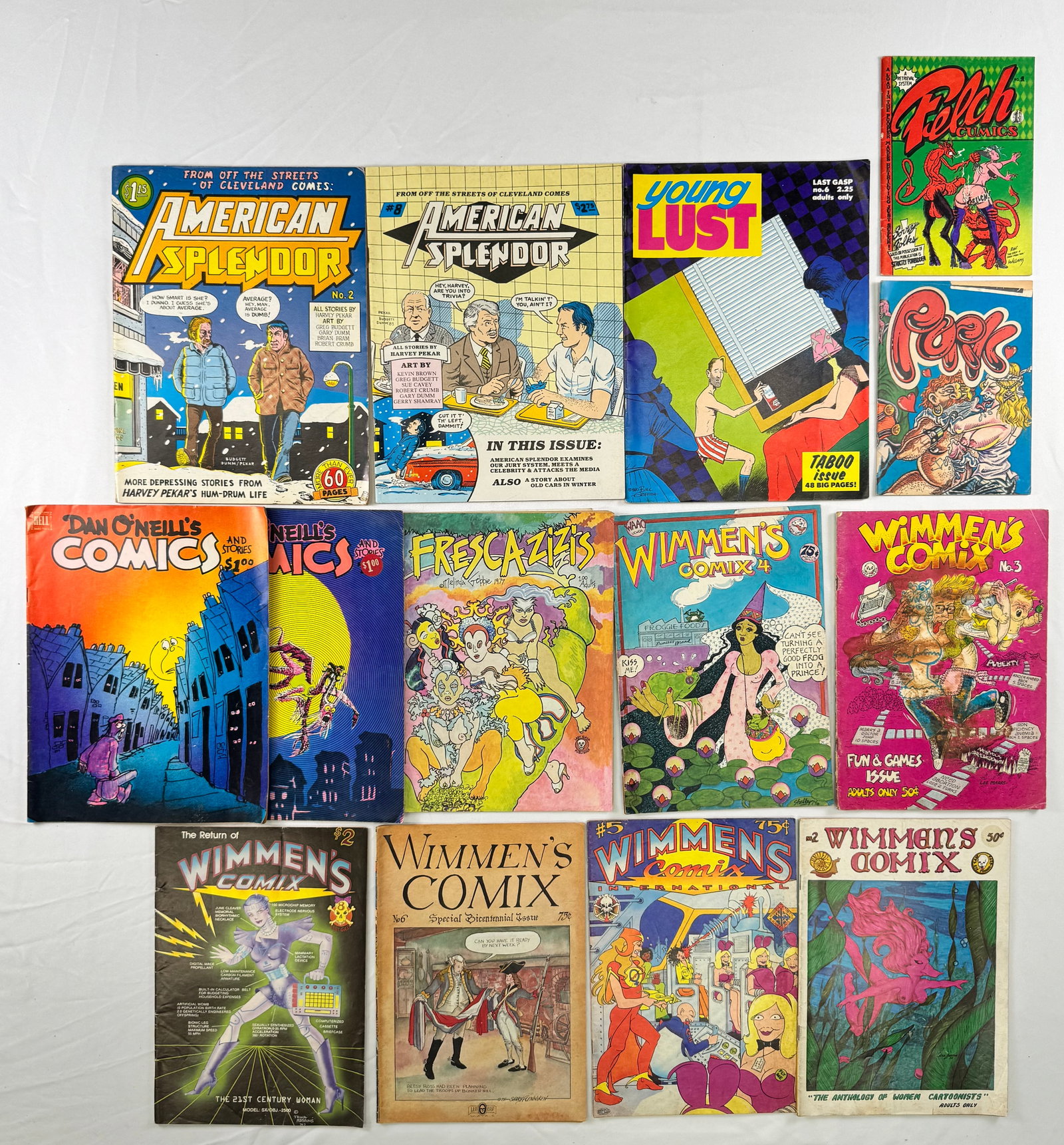 Lot of 12 Underground Comix Wimmen’s Comix Young Lust Trina Robbins 1970s-1980s (1 of 10)