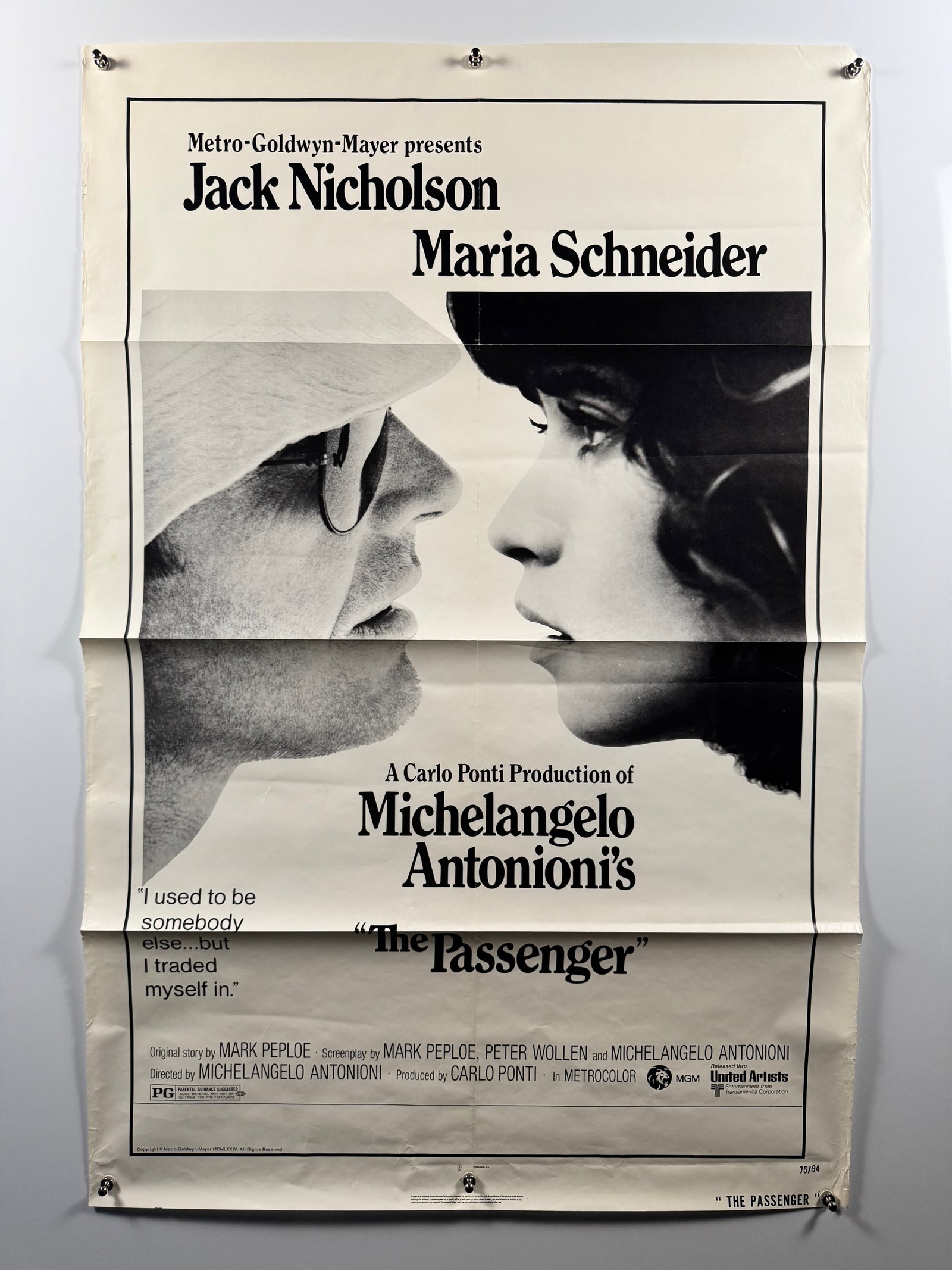 From the Life of Marionettes 1980 Original International Poster 27x41 Ingmar Bergman: Rare original international theatrical release poster for Aus dem Leben der Marionetten, released in the United States as From the Life of the Marionettes, directed by Ingmar Bergman and starring Chri