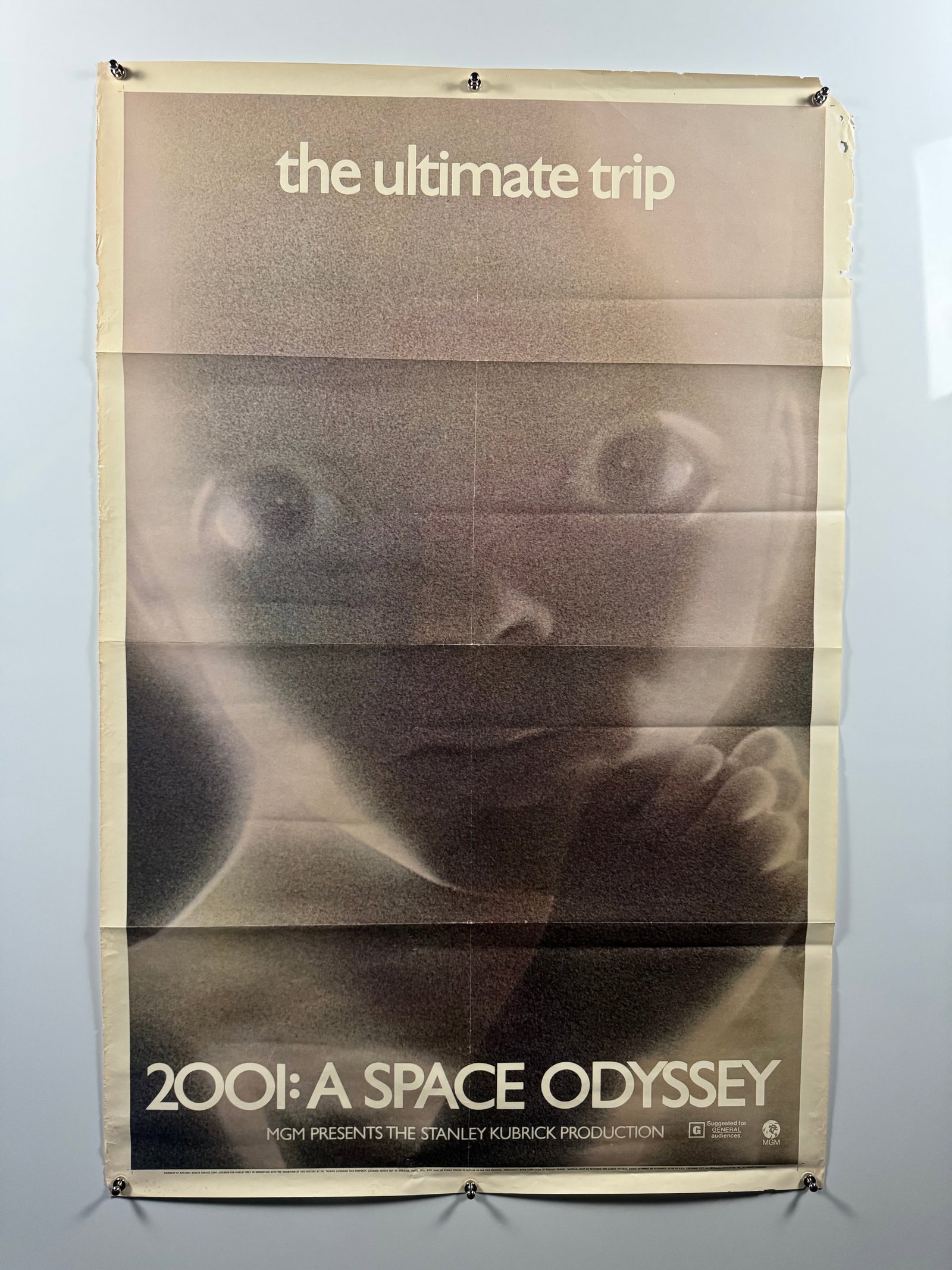 The Passenger 1975 Original One Sheet Poster 27x41 Antonioni Nicholson (1 of 5)