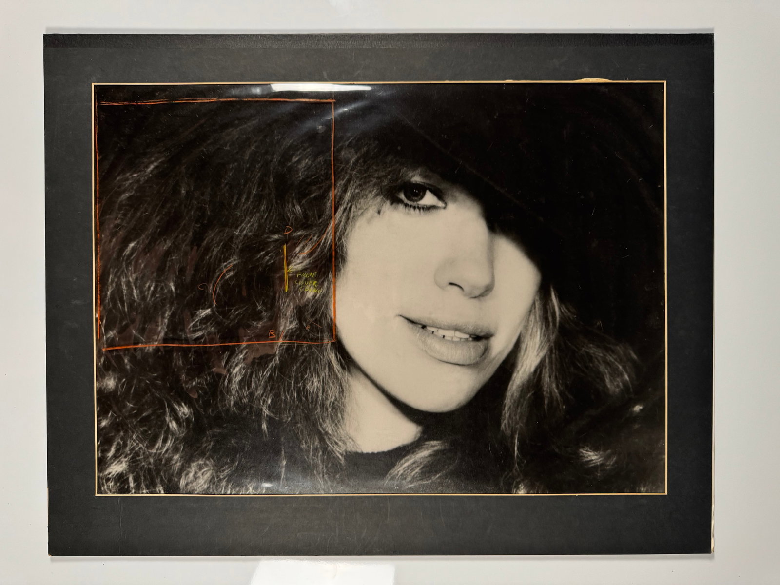 Carly Simon Spy Original Album Production Proof Photograph Boards 1979 (1 of 2)