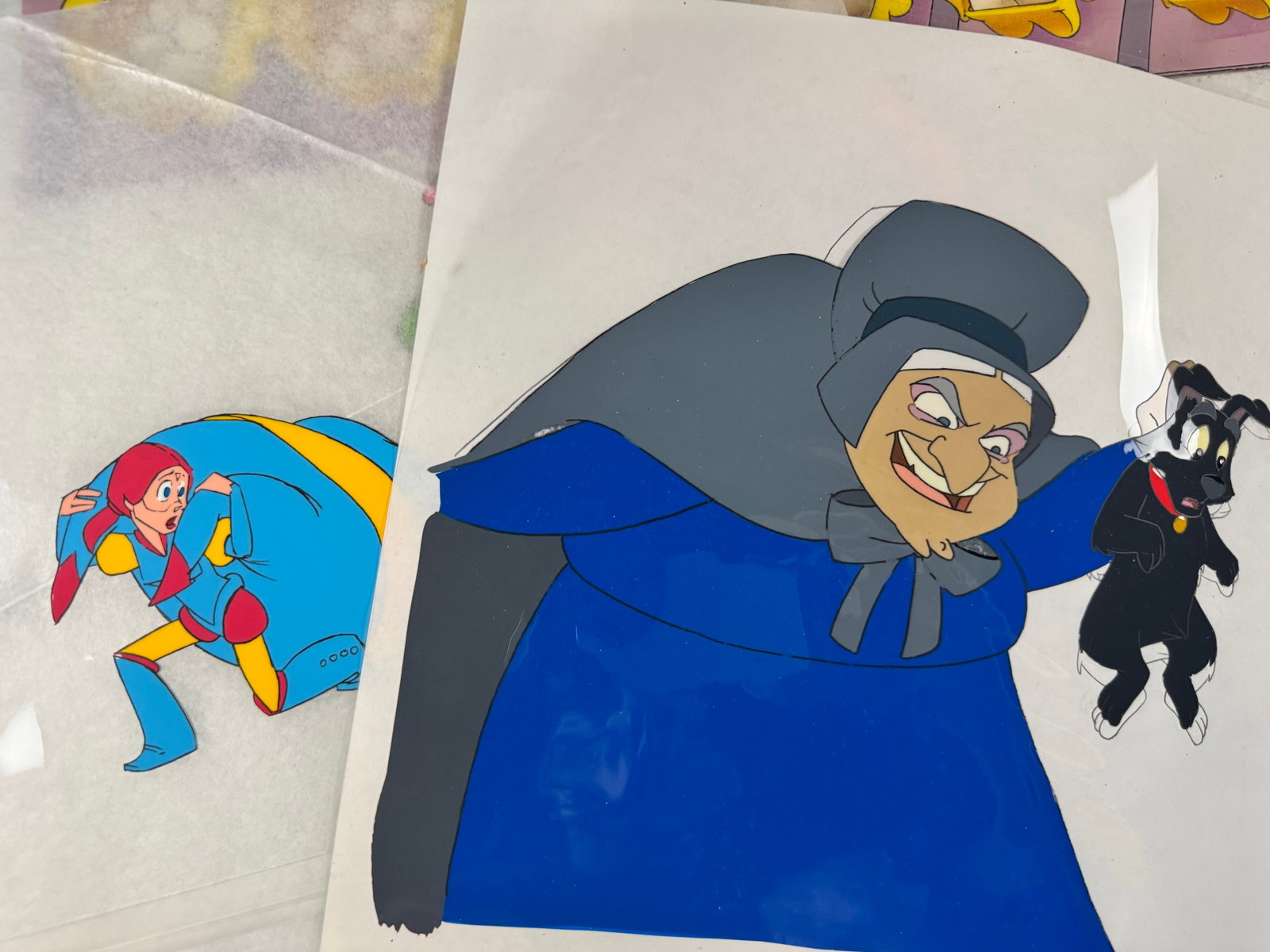 Intergalactic Thanksgiving 1979 Nelvana Animation Production Cels: Lot of original hand painted animation production cels from the 1979 Canadian television special Intergalactic Thanksgiving, also released as Please Don't Eat the Planet. Produced by Nelvana for CBC T