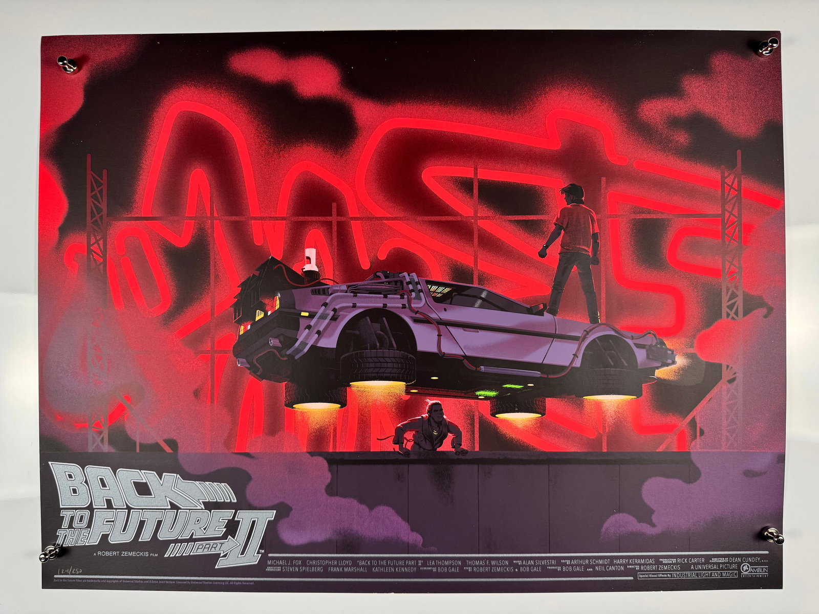 2018 Mondo Back to the Future Part II George Bletsis Print 124/450 (1 of 6)