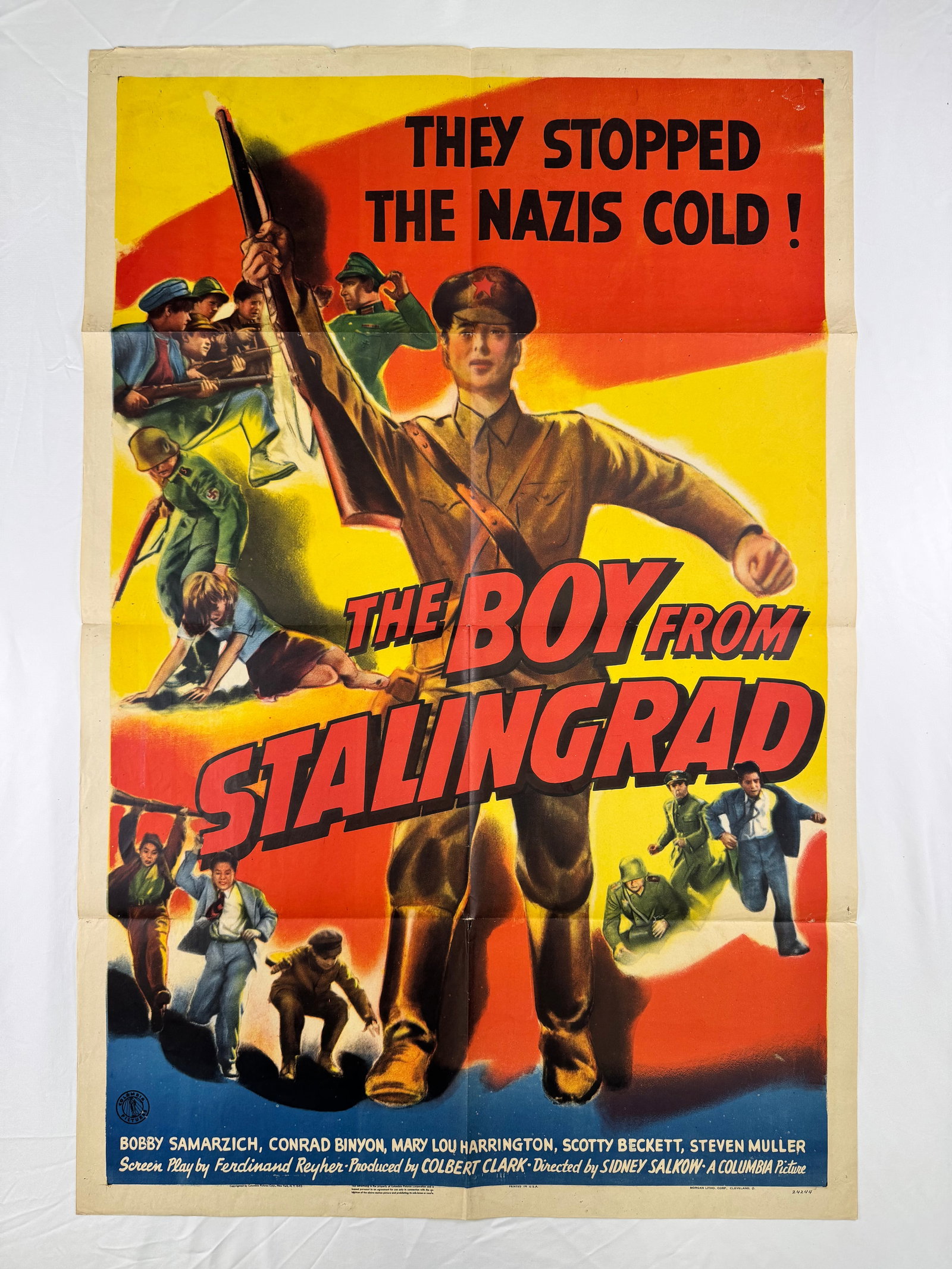 The Boy from Stalingrad (1943) Original One Sheet Movie Poster Sidney Salkow Bobby Samarzich (1 of 6)