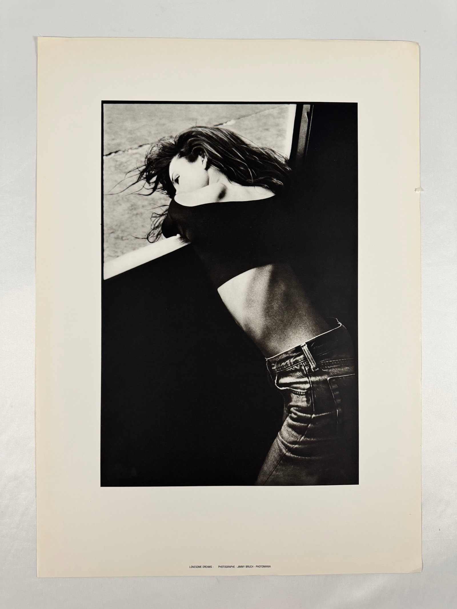 Lonesome Dreams by Jimmy Bruch Photomania Artistic Nude Female Model Poster 20"x27.5: Poster copy reads: LONESOME DREAMS - PHOTOGRAPHE: JIMMY BRUCH - PHOTOMANIA