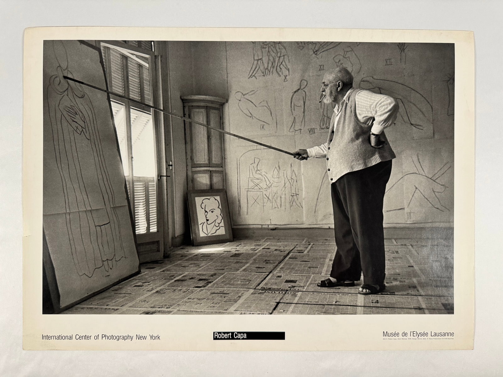 Henri Matisse by Robert Capa - Musee de L’Elysee, Lausanne, 27.5"x20 (1 of 7)