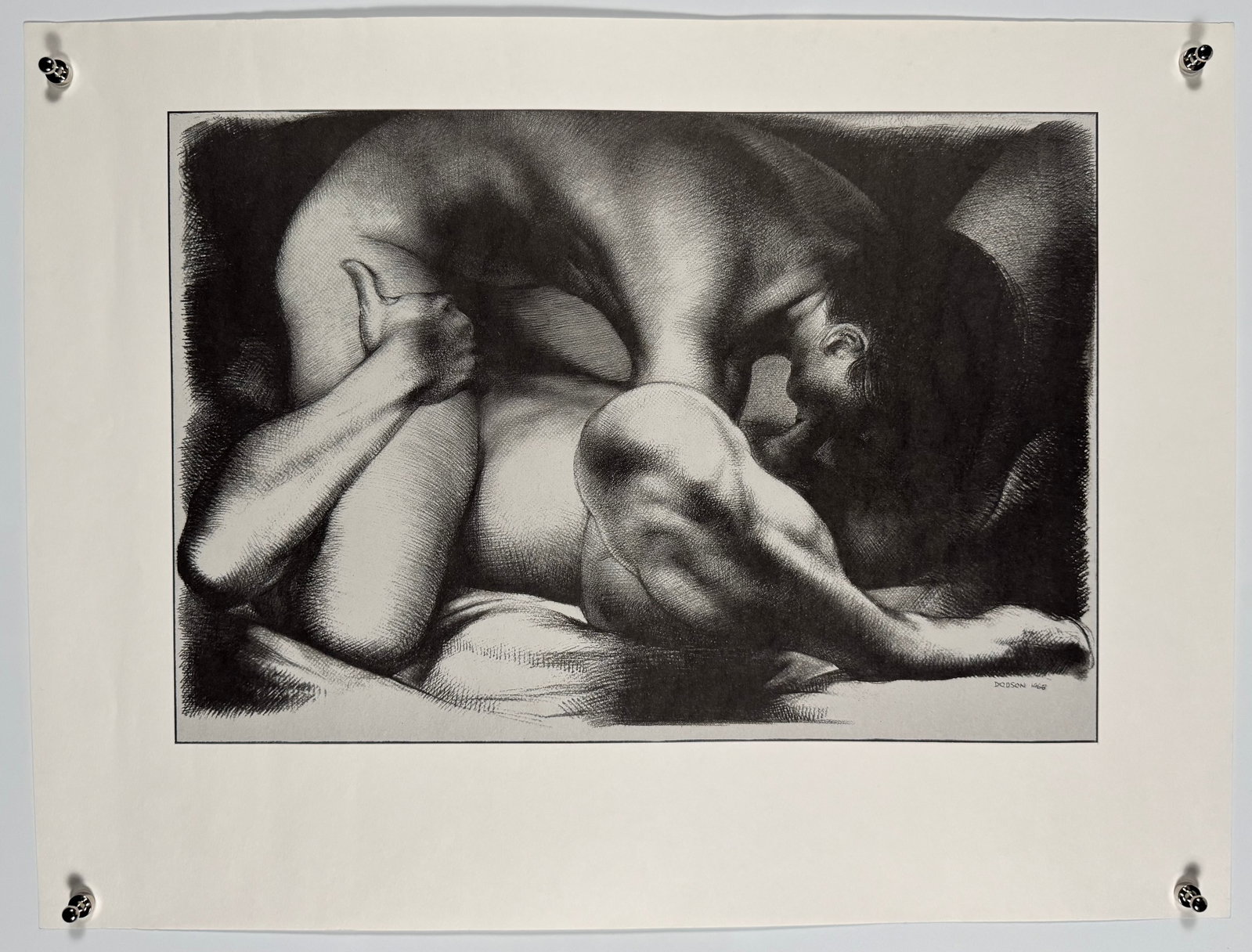 Betty Dodson 1968 Love Pictures Erotic Nude Couples Print (1 of 4)