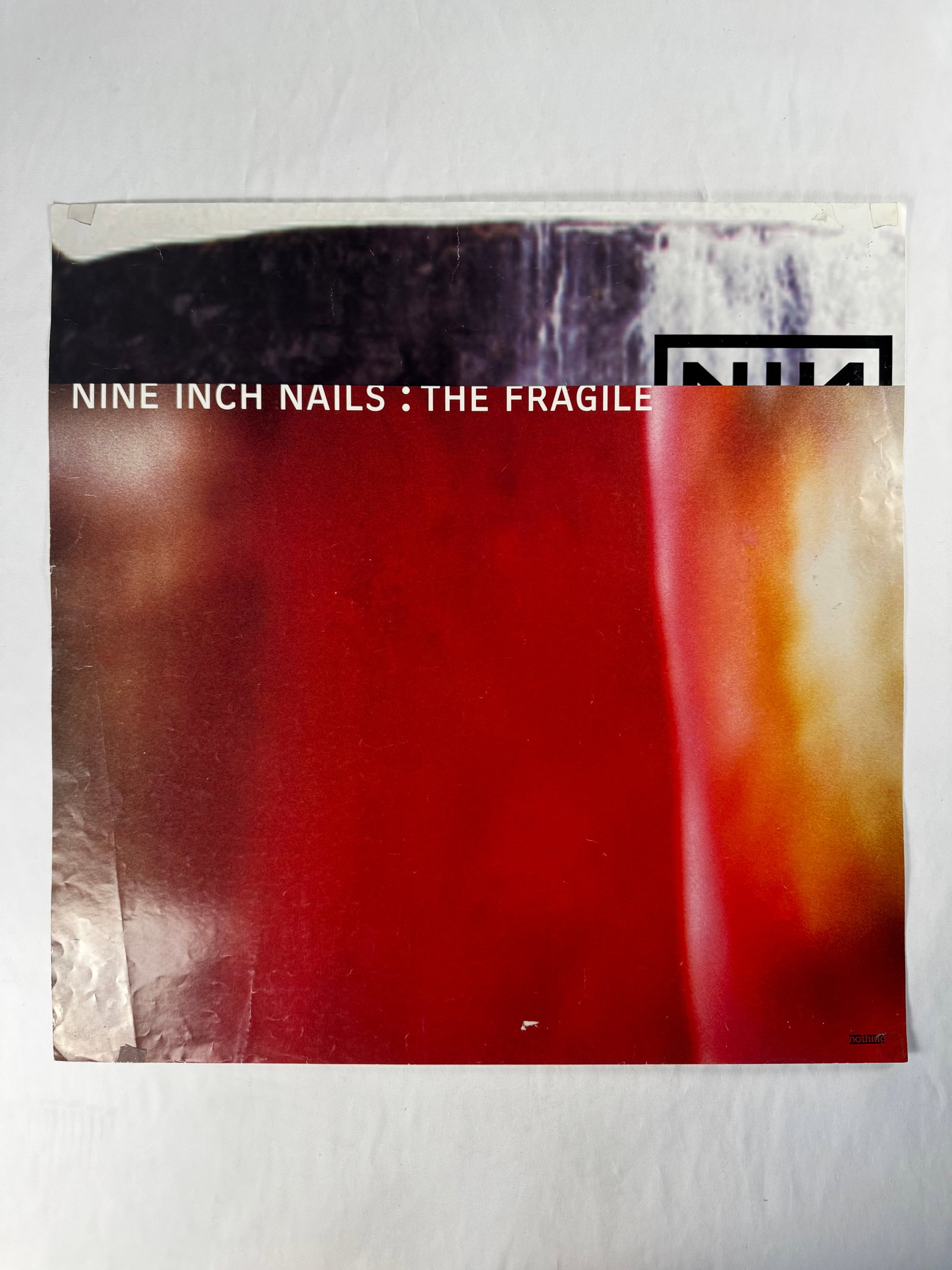 NIN Nine Inch Nails Trent Reznor The Fragile 1999 Music Store Album Promotional Poster (1 of 6)