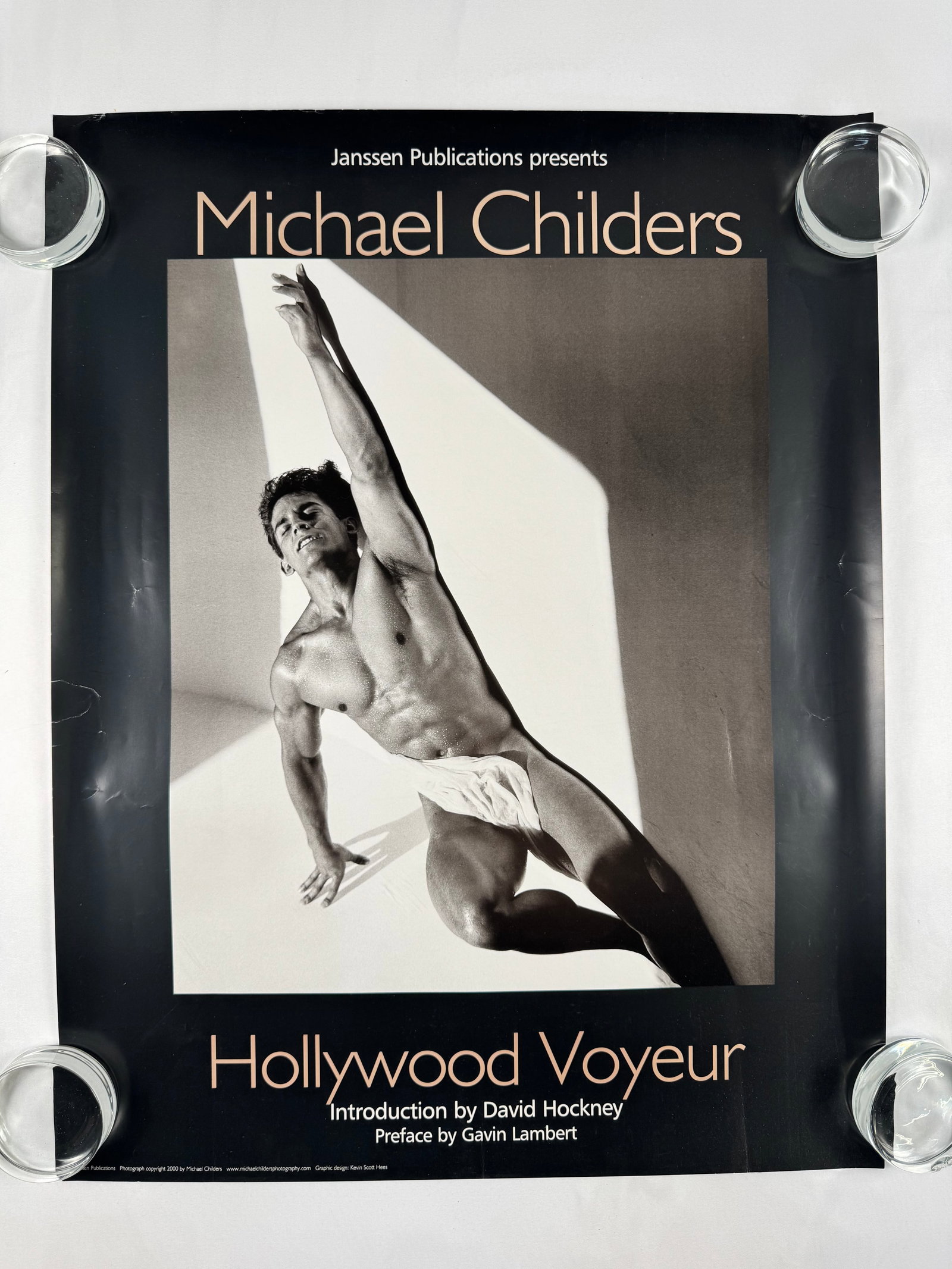 Michael Childers Hollywood Voyeur Vintage Poster – 2000 Janssen Publications Photography (1 of 4)