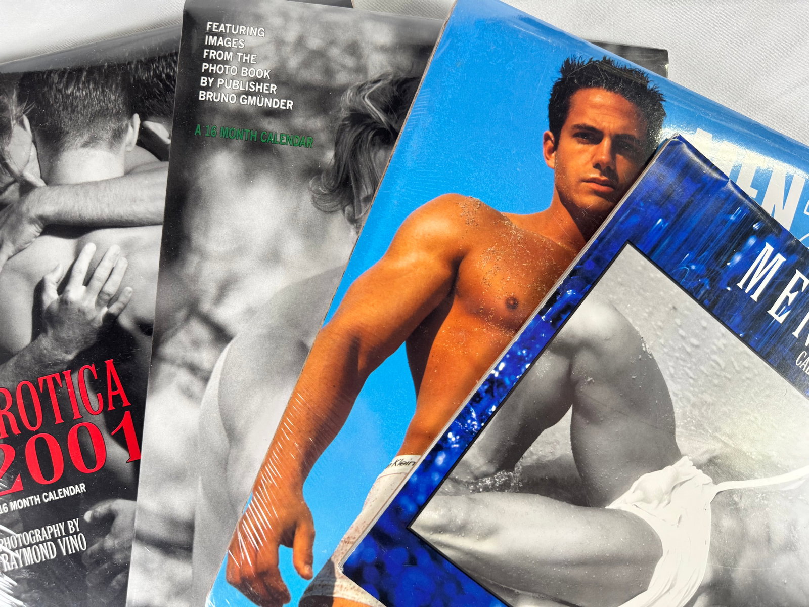 Raymond Vino Bruno Gmünder Male Photography Calendars Lot of 4 Gay Male Interest (1 of 6)