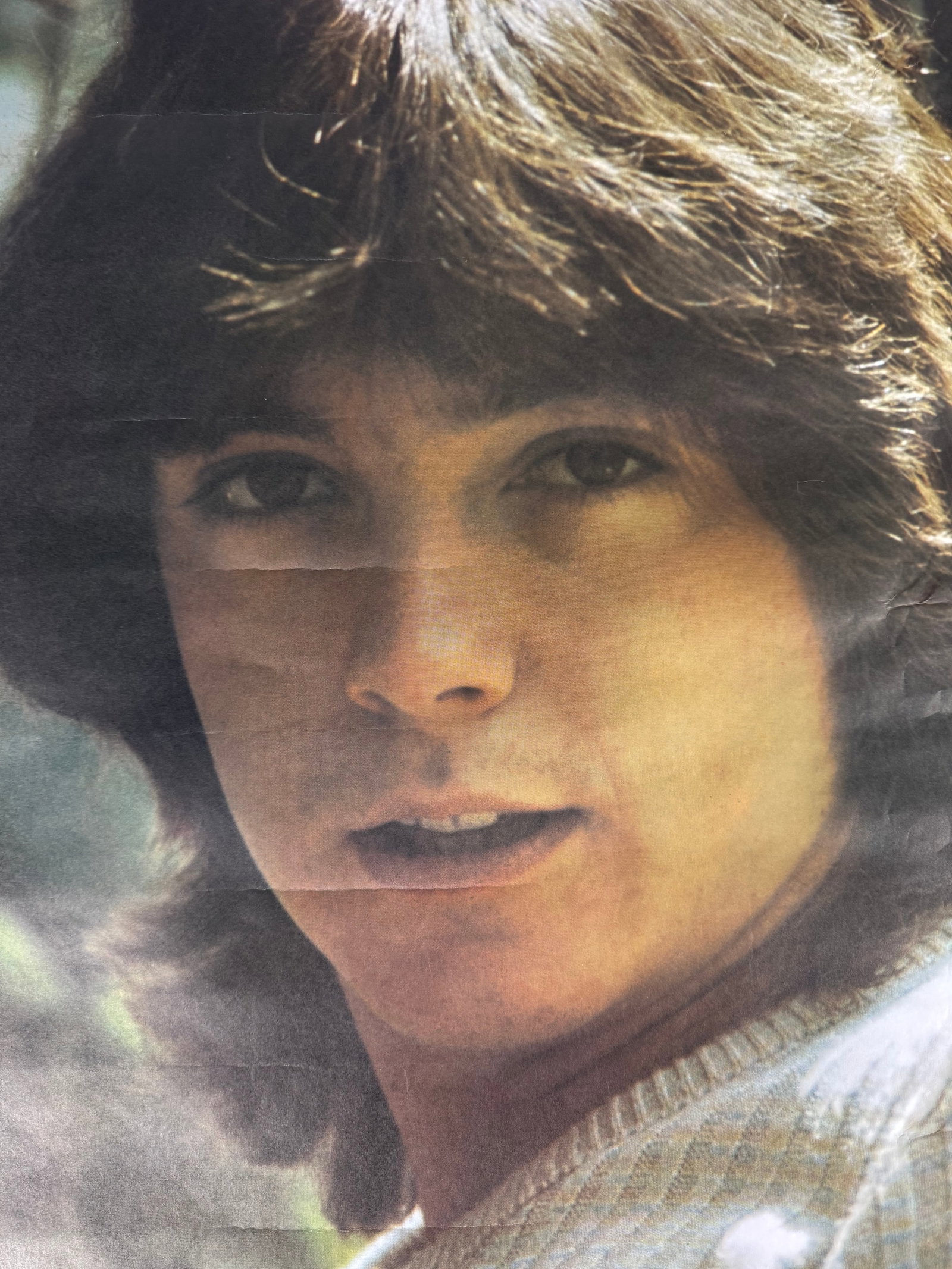 David Cassidy 1972 Original Vintage Teen Idol Portrait Poster Sweater (1 of 4)