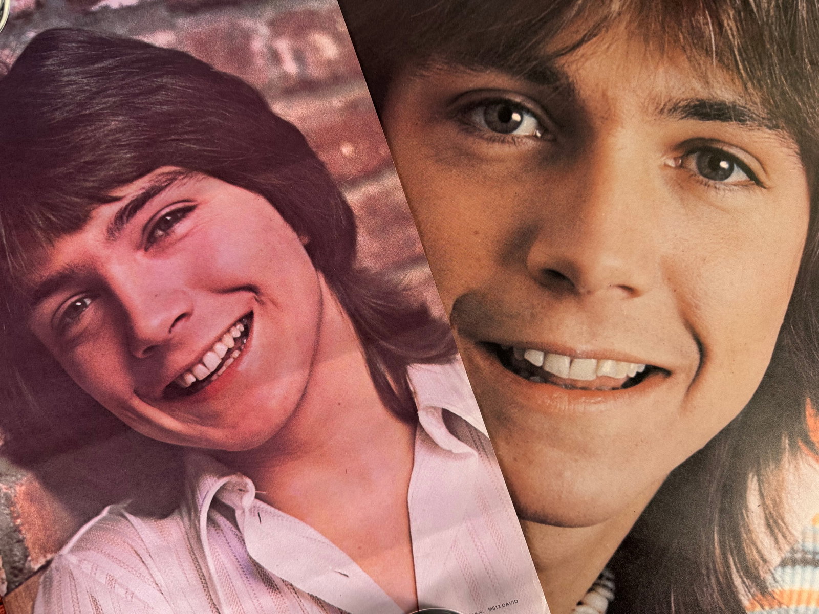 David Cassidy 1970s and 2002 Vintage Teen Idol Posters Lot of 4 (1 of 5)