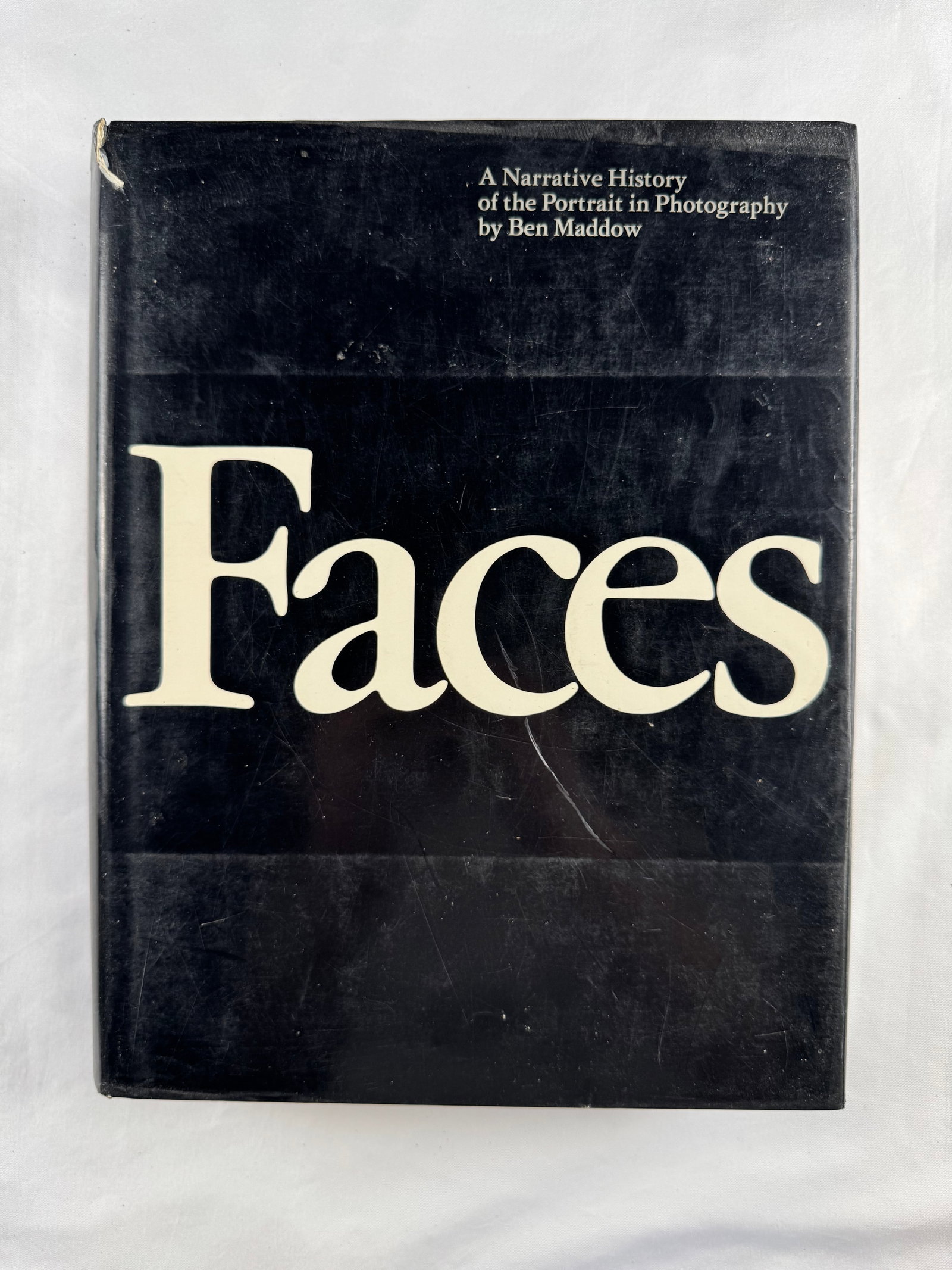 Ben Maddow Faces Narrative History of Portrait Photography Hardcover Book 1977: Hardcover photography history book by Ben Maddow. Published in 1977.