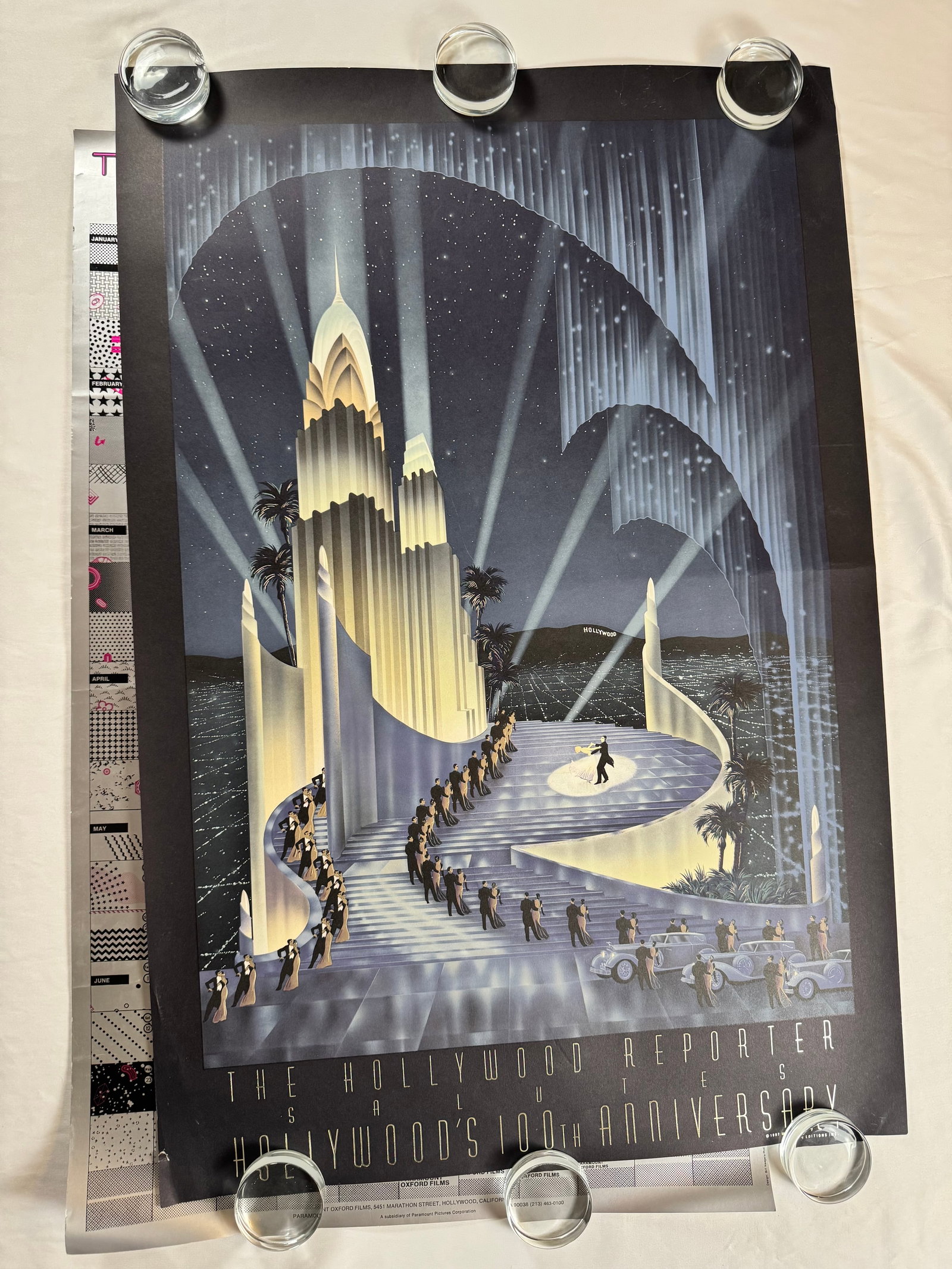Hollywood Studio Promotions & Film Industry Posters Lot of 5 (1 of 8)