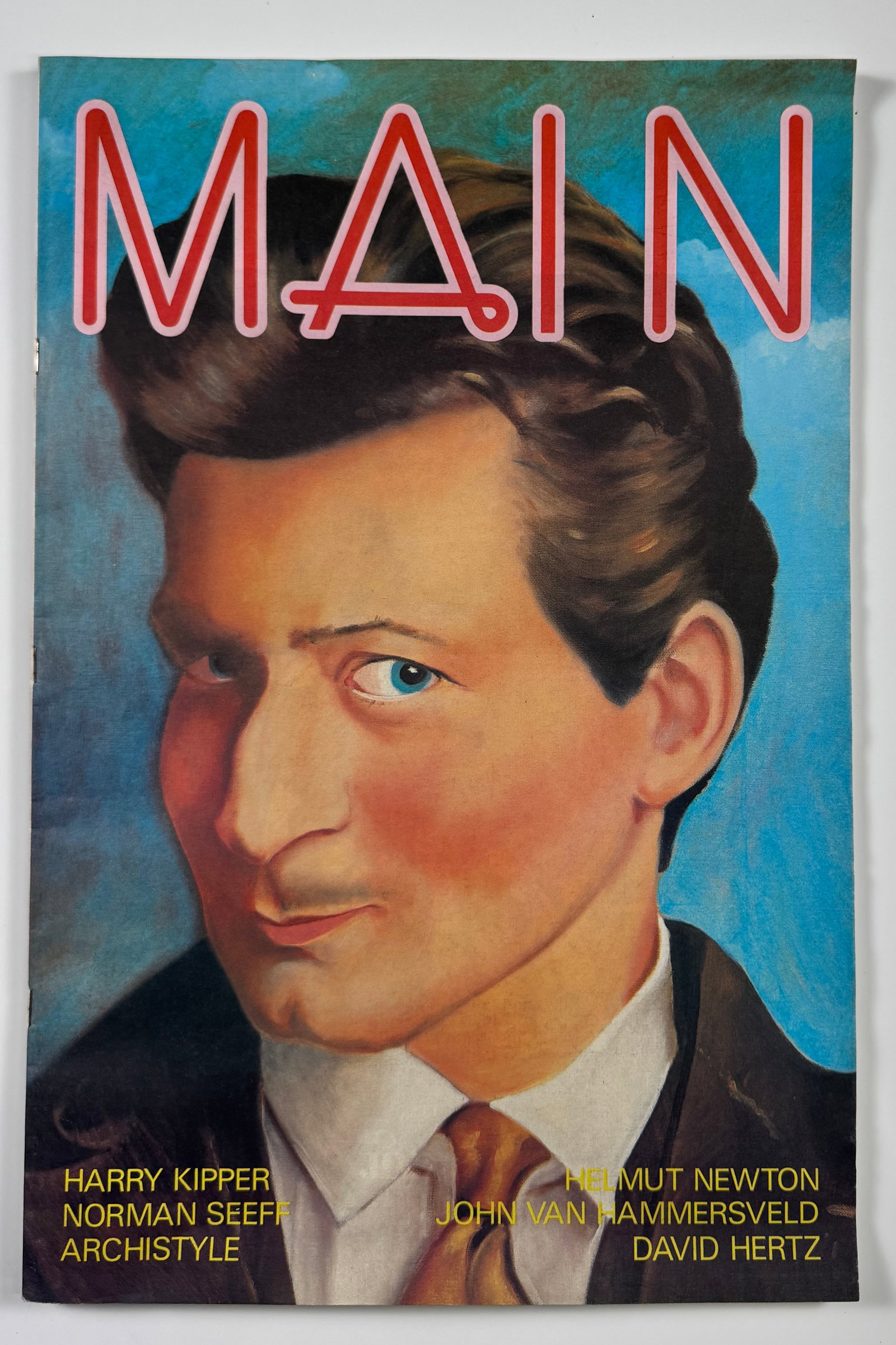 MAIN Magazine Premier Issue No. 1 1985 Helmut Newton Harry Kipper John Van Hamersveld (1 of 5)