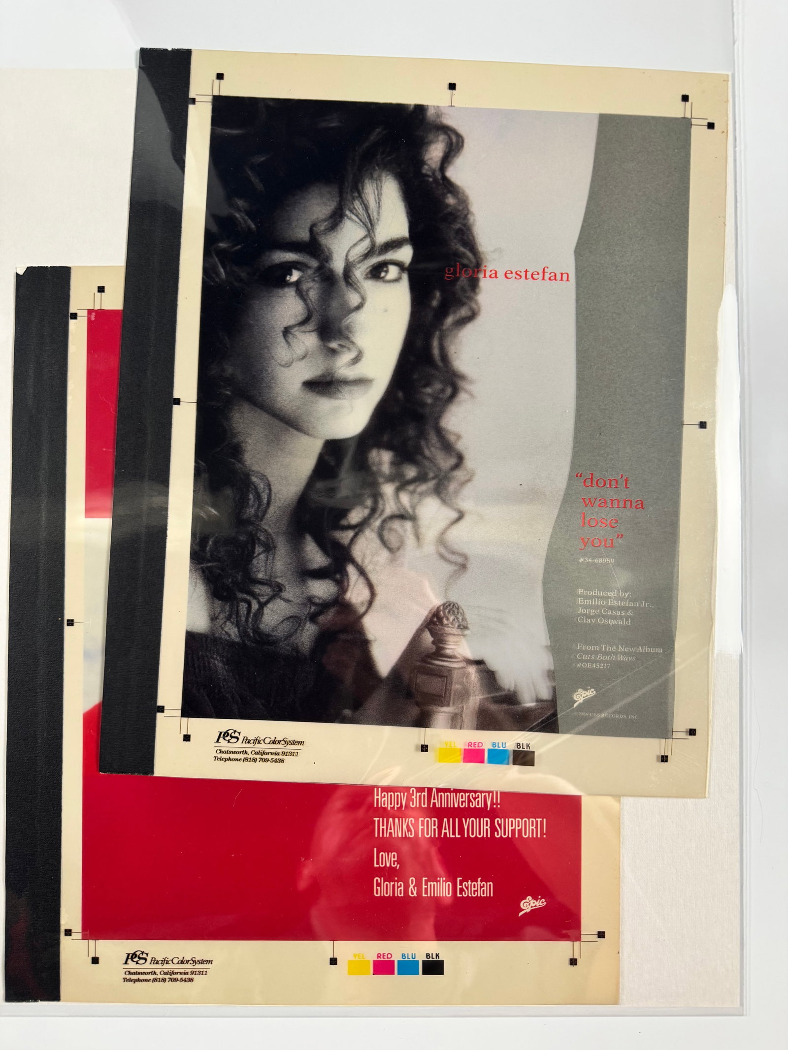 Gloria Estefan Dont Wanna Lose You 1989 Epic Records Production Film Promo (1 of 5)