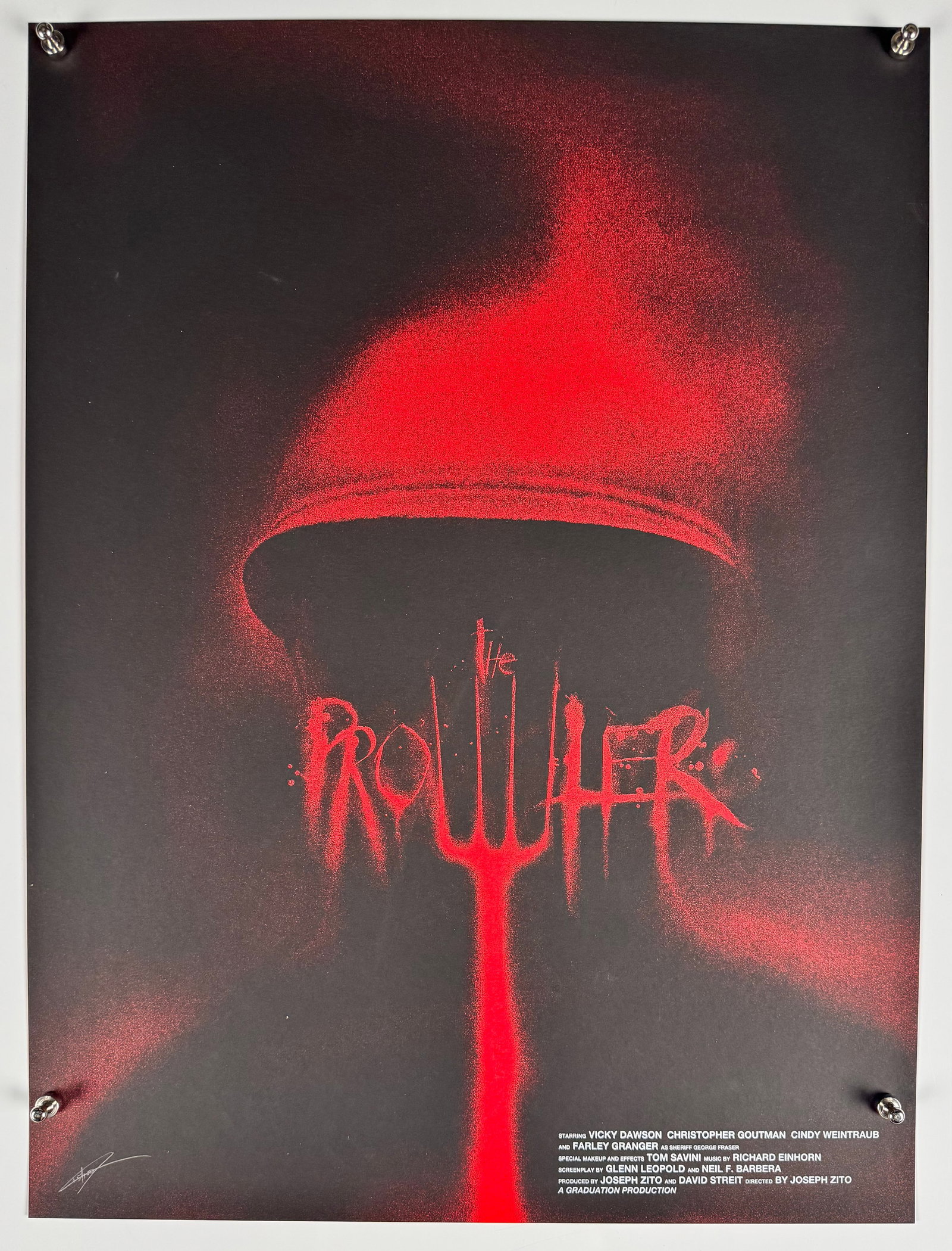 Jay Shaw The Prowler 1981 Mondo Signed Numbered Screen Print Poster (1 of 4)