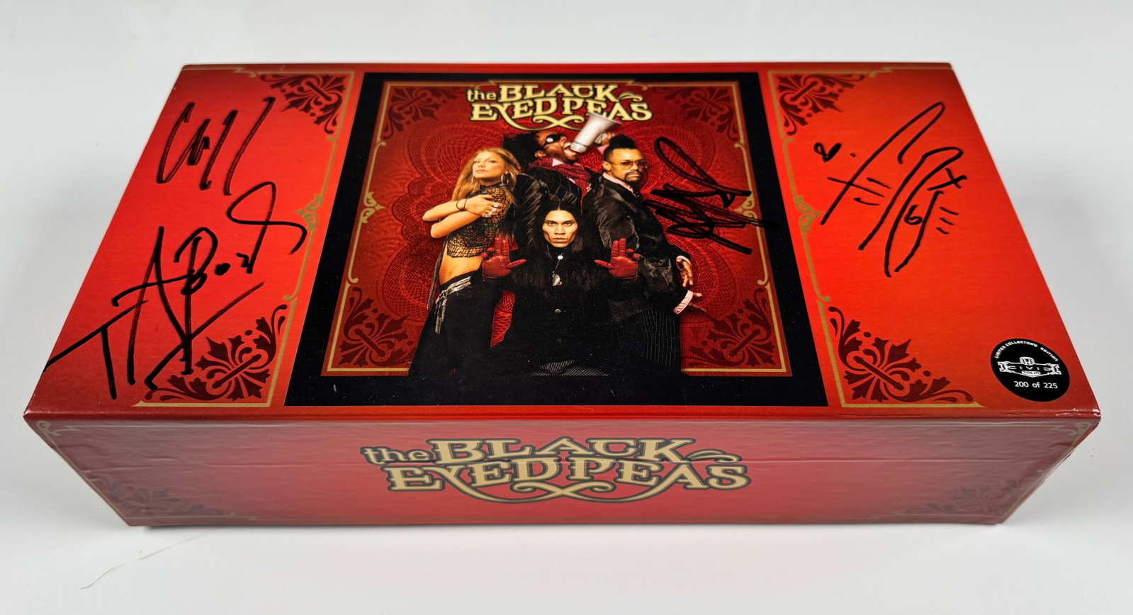 The Black Eyed Peas Monkey Business Multi-Signed Limited Edition Box Set 200/225 (1 of 12)