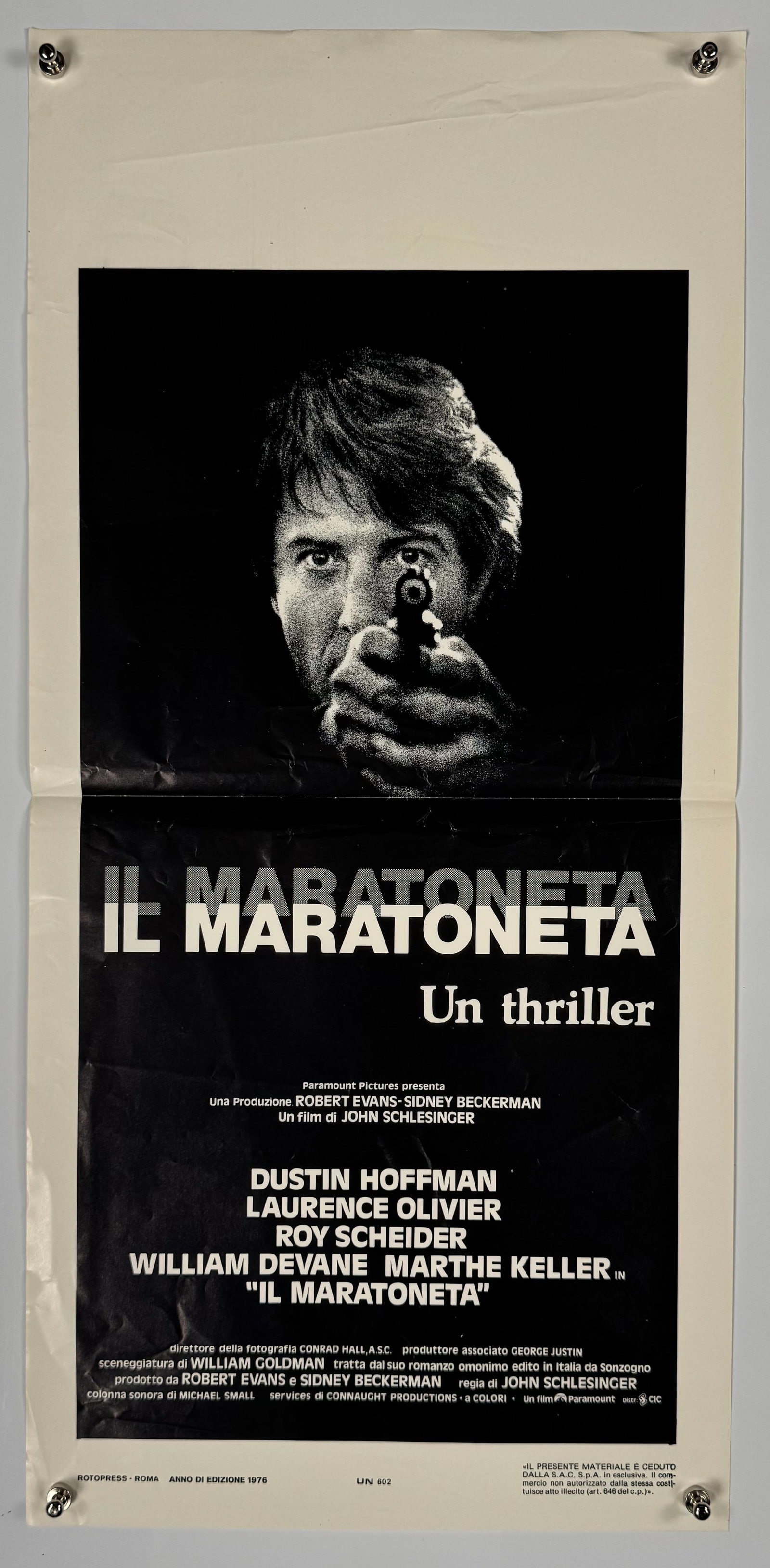 1900 Novecento 1976 Original Italian Locandina Movie Poster Bertolucci De Niro Depardieu: Original Italian Locandina movie poster for Bernardo Bertolucci's *1900 (Novecento)*. Stars Robert De Niro, Gérard Depardieu, and Burt Lancaster. Measures approximately 13 x 28 inches.