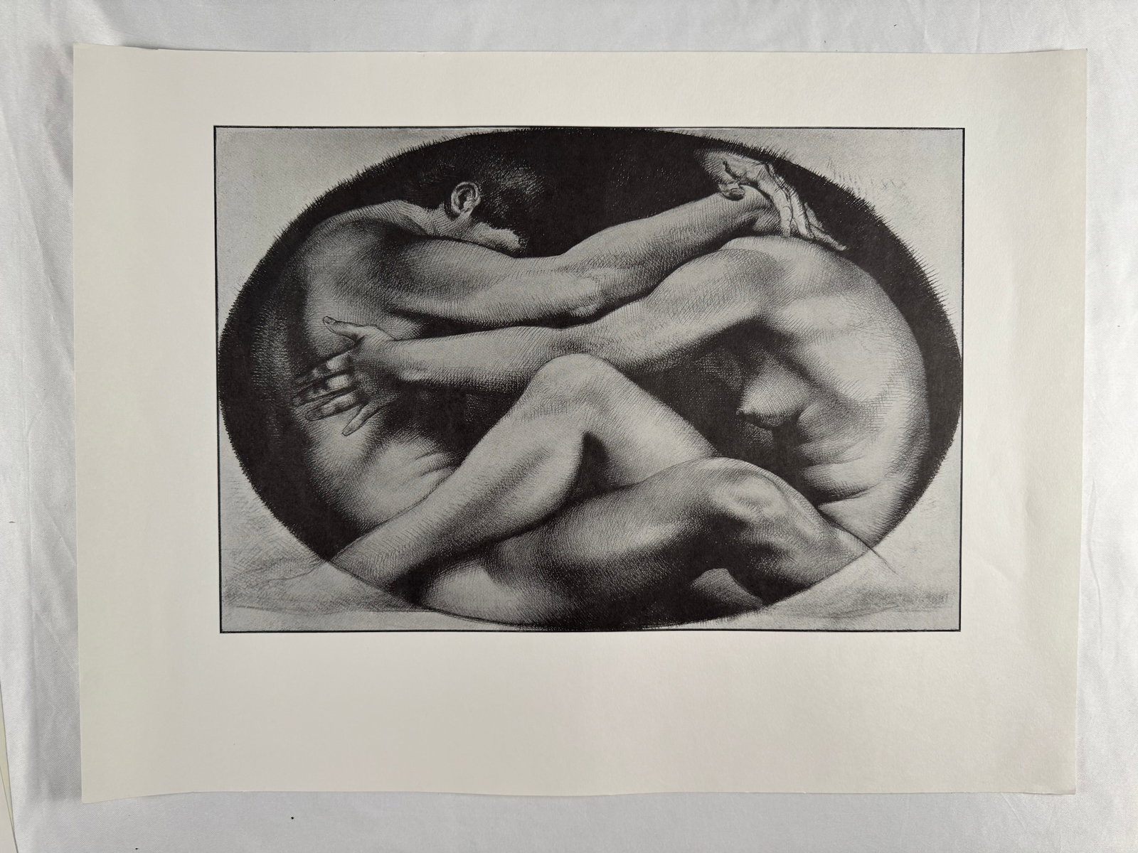 Betty Dodson Friends Love Pictures Portfolio 1968 Black & White Erotic Art Print No. 4 (1 of 4)