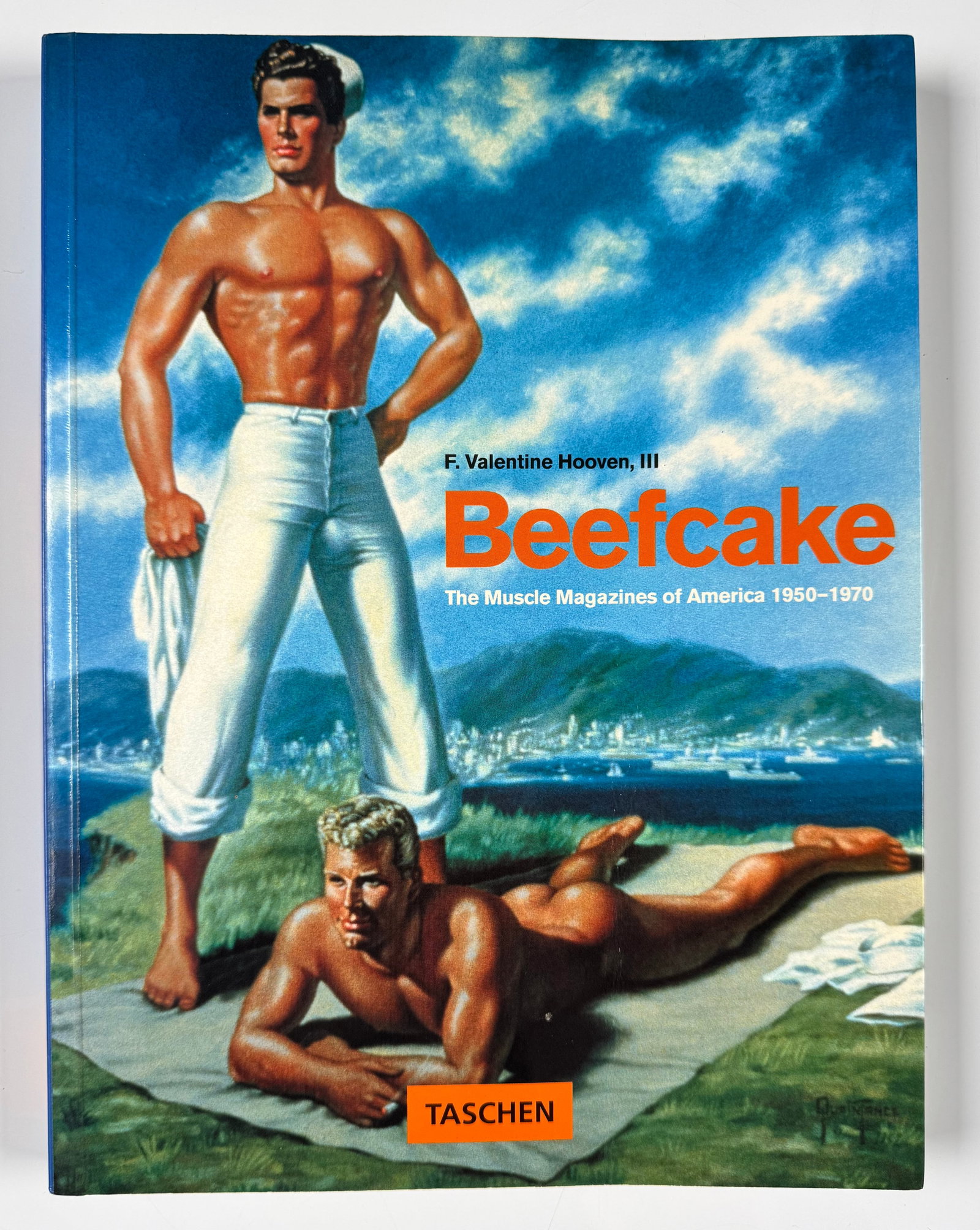 Beefcake The Muscle Magazines of America 1950-1970 Gay Nude Male Interest Taschen Book: *Beefcake: The Muscle Magazines of America 1950–1970* by F. Valentine Hooven III. Taschen softcover examining the history of American physique and muscle magazines with extensive illustrations. Sold