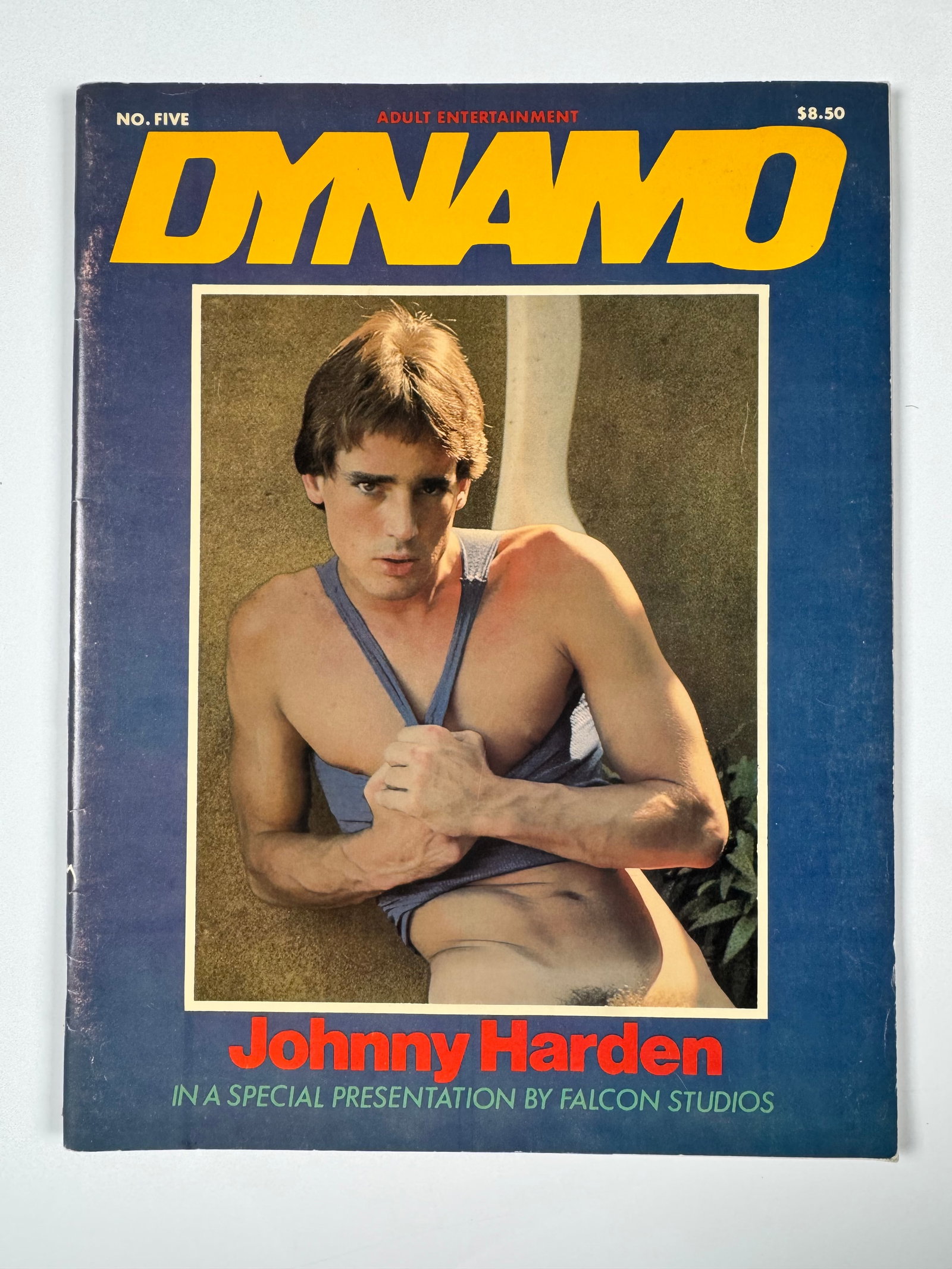 DYNAMO Magazine No. 5 Johnny Harden Falcon Studios 1978 Gay Nude Male Interest Magazine (1 of 4)