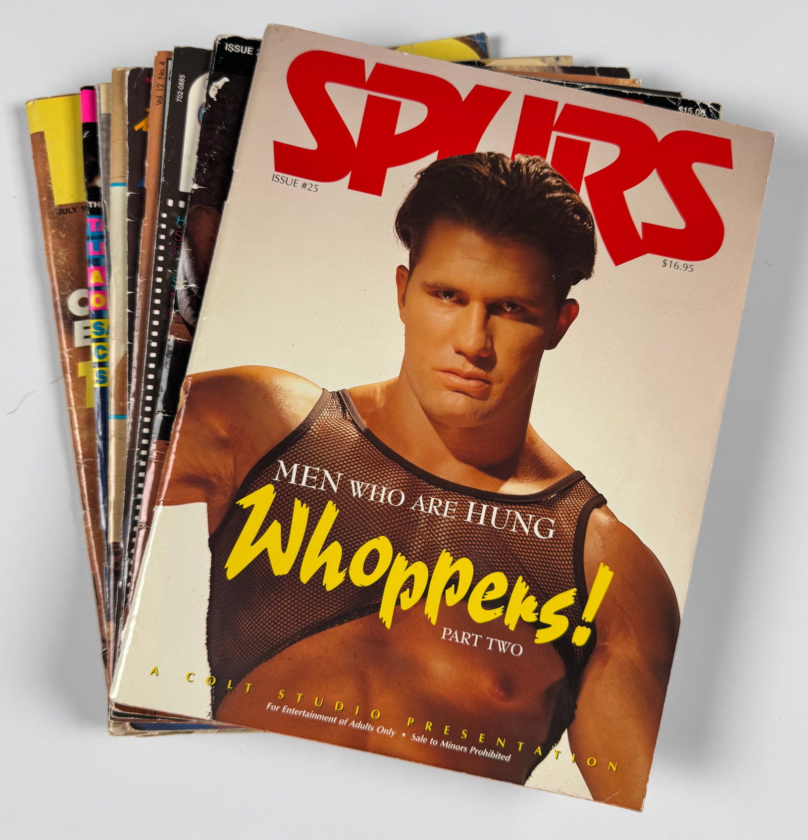 Lot of 9 Colt SPURS TORSO STUD Skinflicks Falcon XXX Gay Nude Male Interest Magazine Collection (1 of 3)