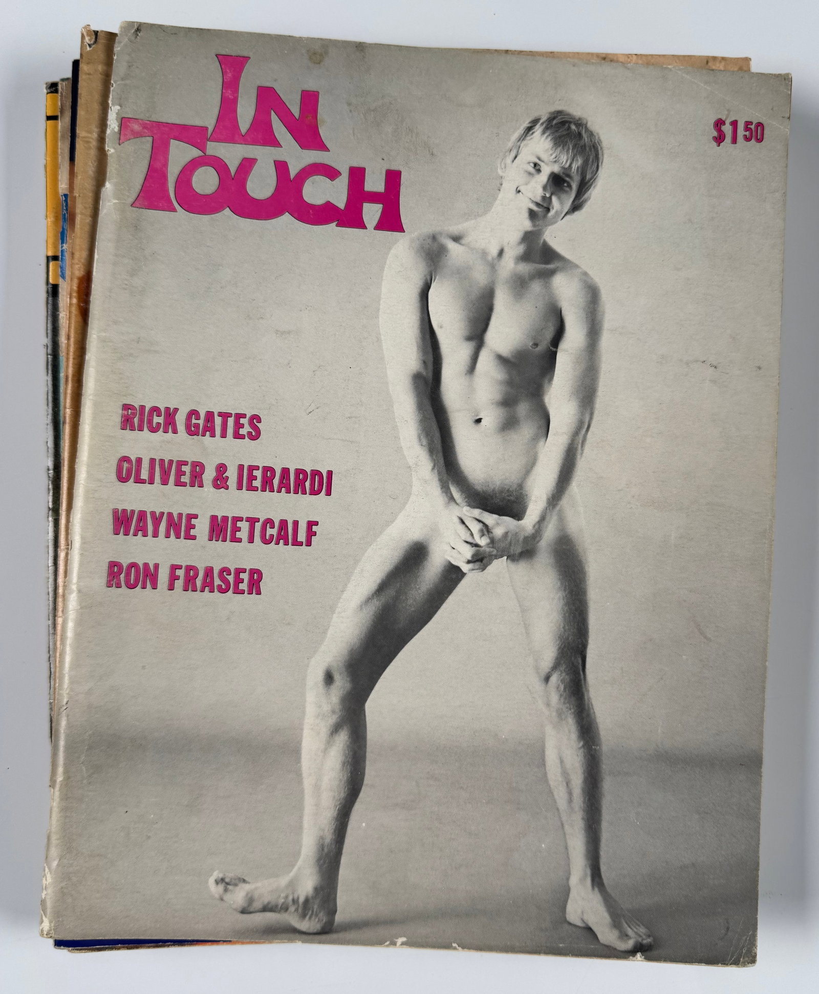 Lot of 9 Gay Nude Male Interest Magazines In Touch HX Bel Ami Colt Calendar Magazine: Lot of nine vintage gay interest publications including In Touch, HX, Firehouse, Studflix, Honcho, 2 Magazine, and a Bel Ami Classics 2004 calendar together with a Colt Classic Calendar Collection pub