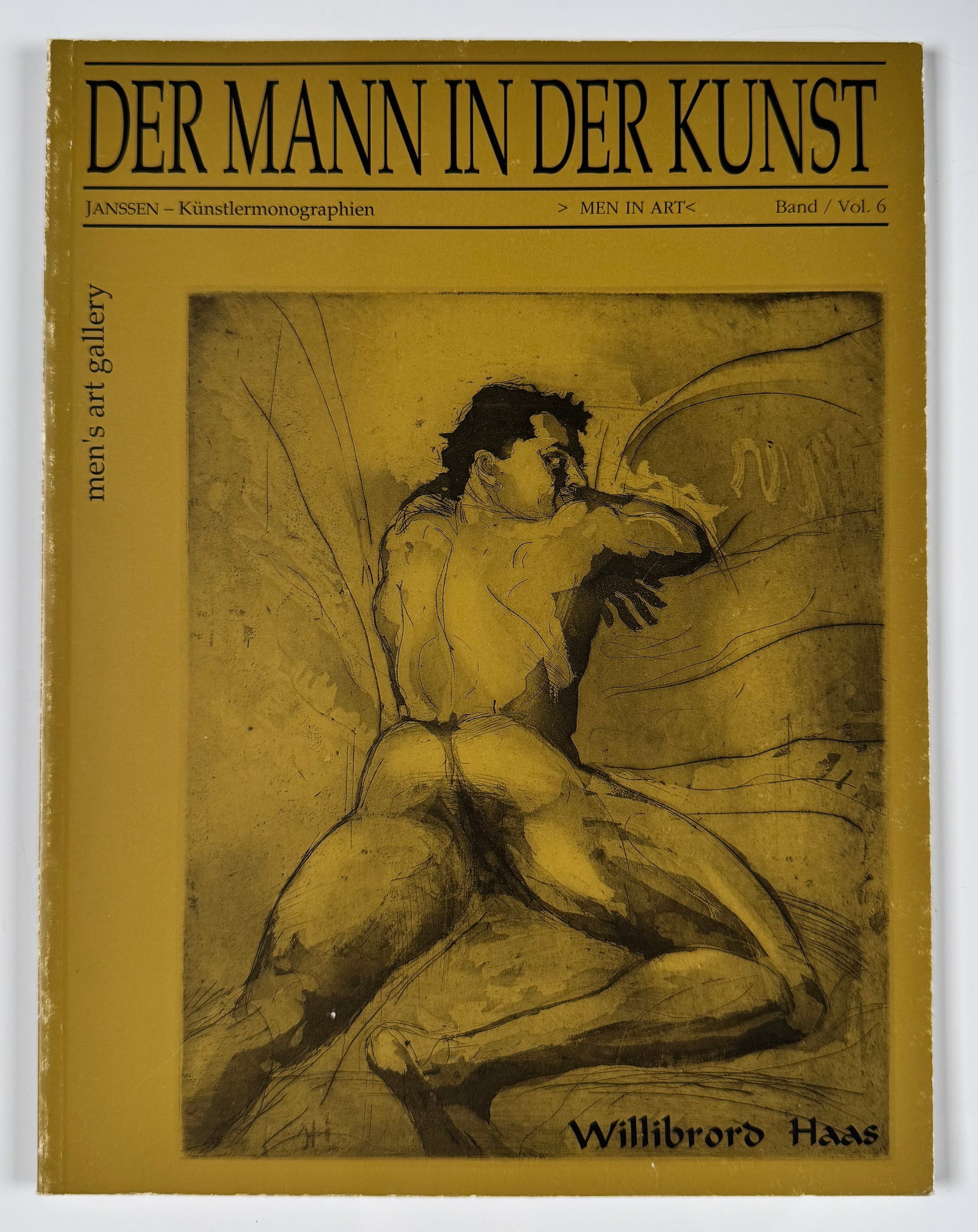 Der Mann in Der Kunst Men in Art Vol. 6 Willibrord Haas Gay Male Nude Art Book (1 of 6)
