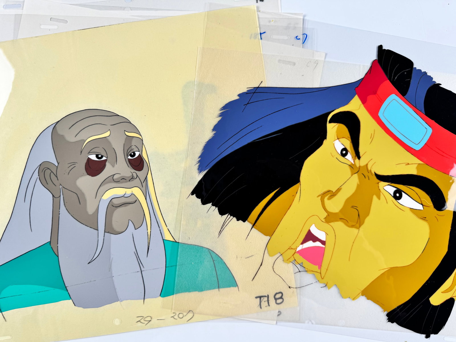Conan the Adventurer Original Production Animation Cel Lot of 6 Film Roman Sunbow 1992 TV Series (1 of 7)