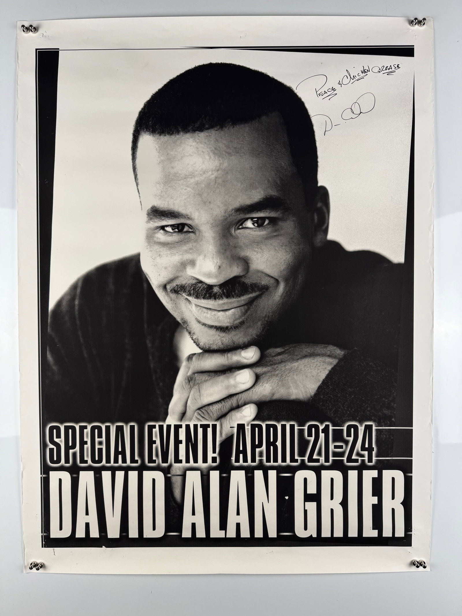 David Alan Grier In Living Color Signed 2005 Irvine Improv Stand-Up Comedy Poster Actor Comedian (1 of 4)