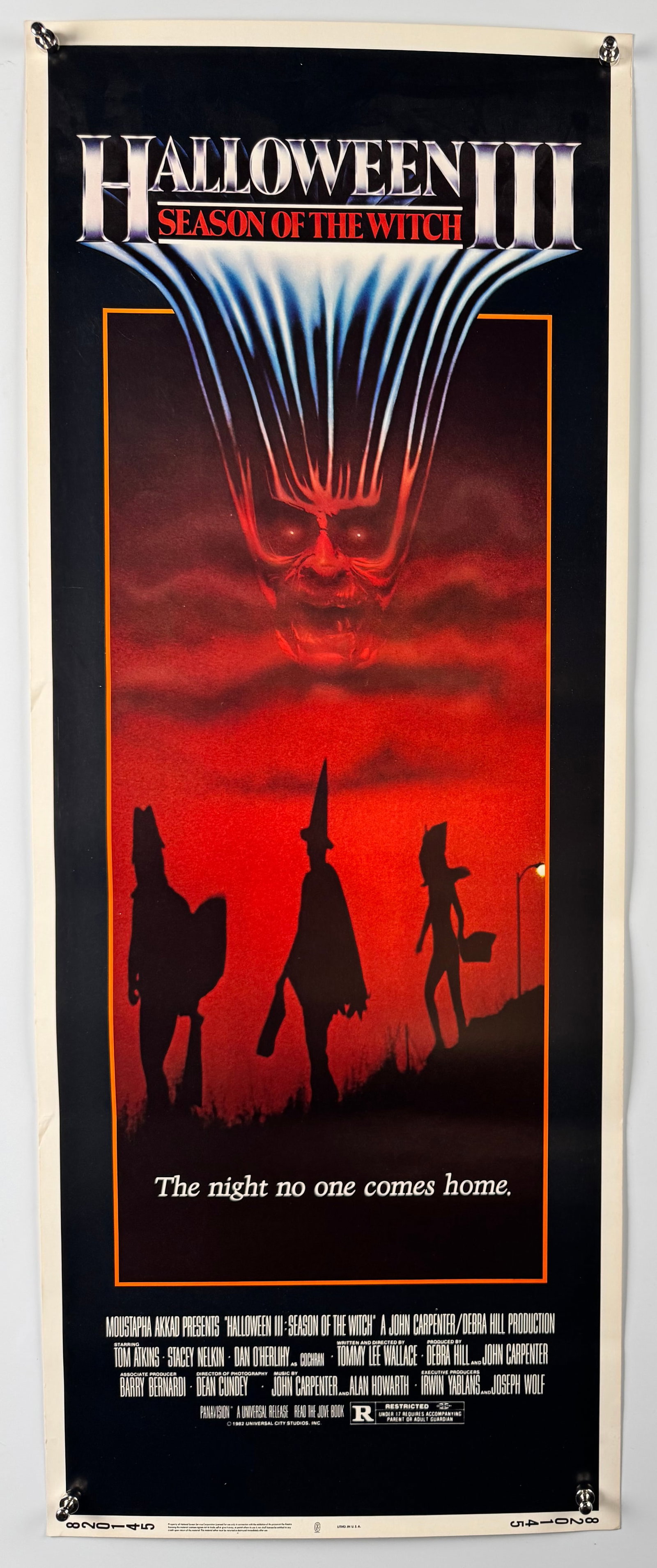 Horror Movie Poster Insert Collection Lot of 7 Halloween III Re-Animator Zombi 3 (1 of 7)