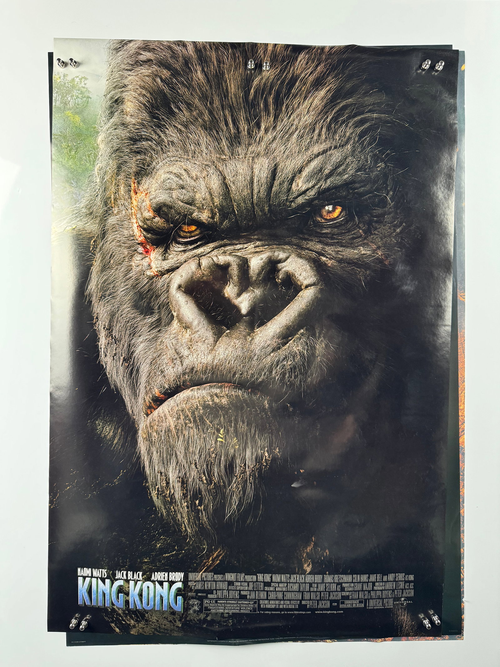 Modern Horror Sci-Fi Movie Poster Collection Lot of 9 King Kong Star Wars Halloween (1 of 12)
