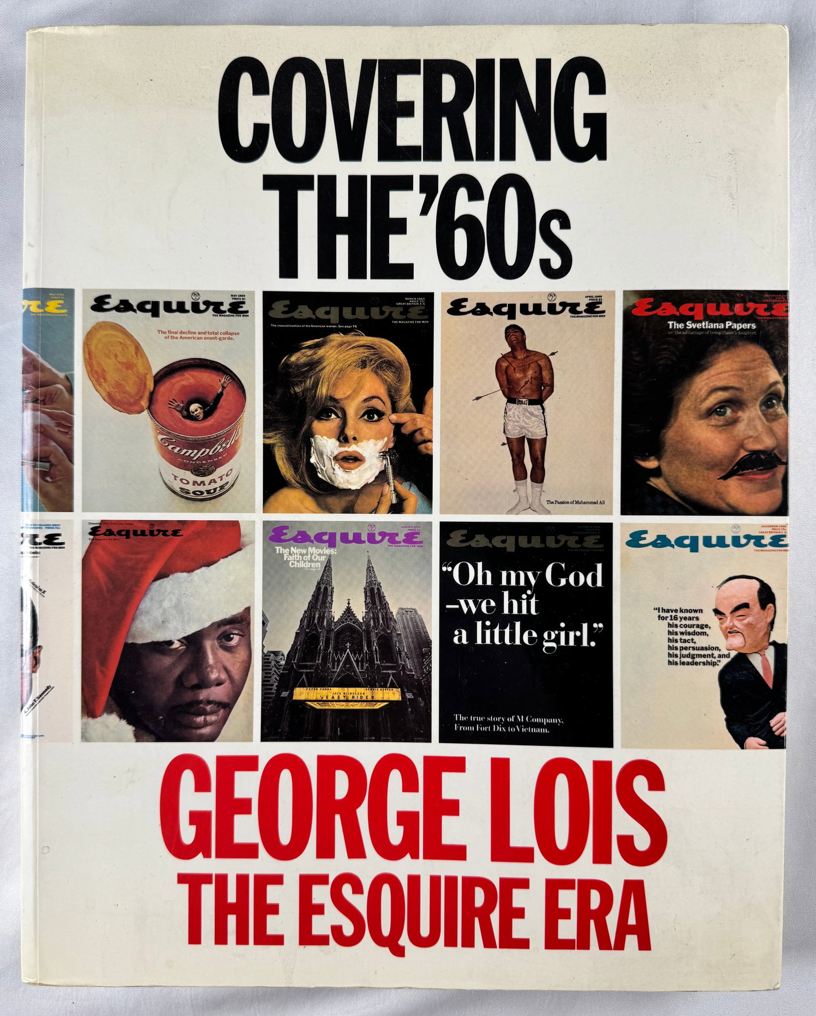 George Lois Covering the 60s The Esquire Era 1993 Hardcover Advertising Graphic Design Book (1 of 5)