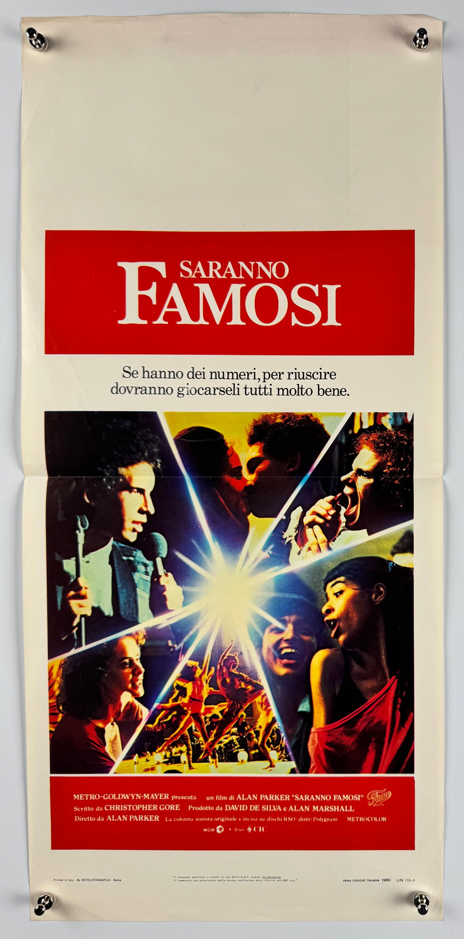 Big Wednesday 1978 Original Italian Locandina Movie Poster 13"x28" John Milius Surf Cult Film (1 of 7)