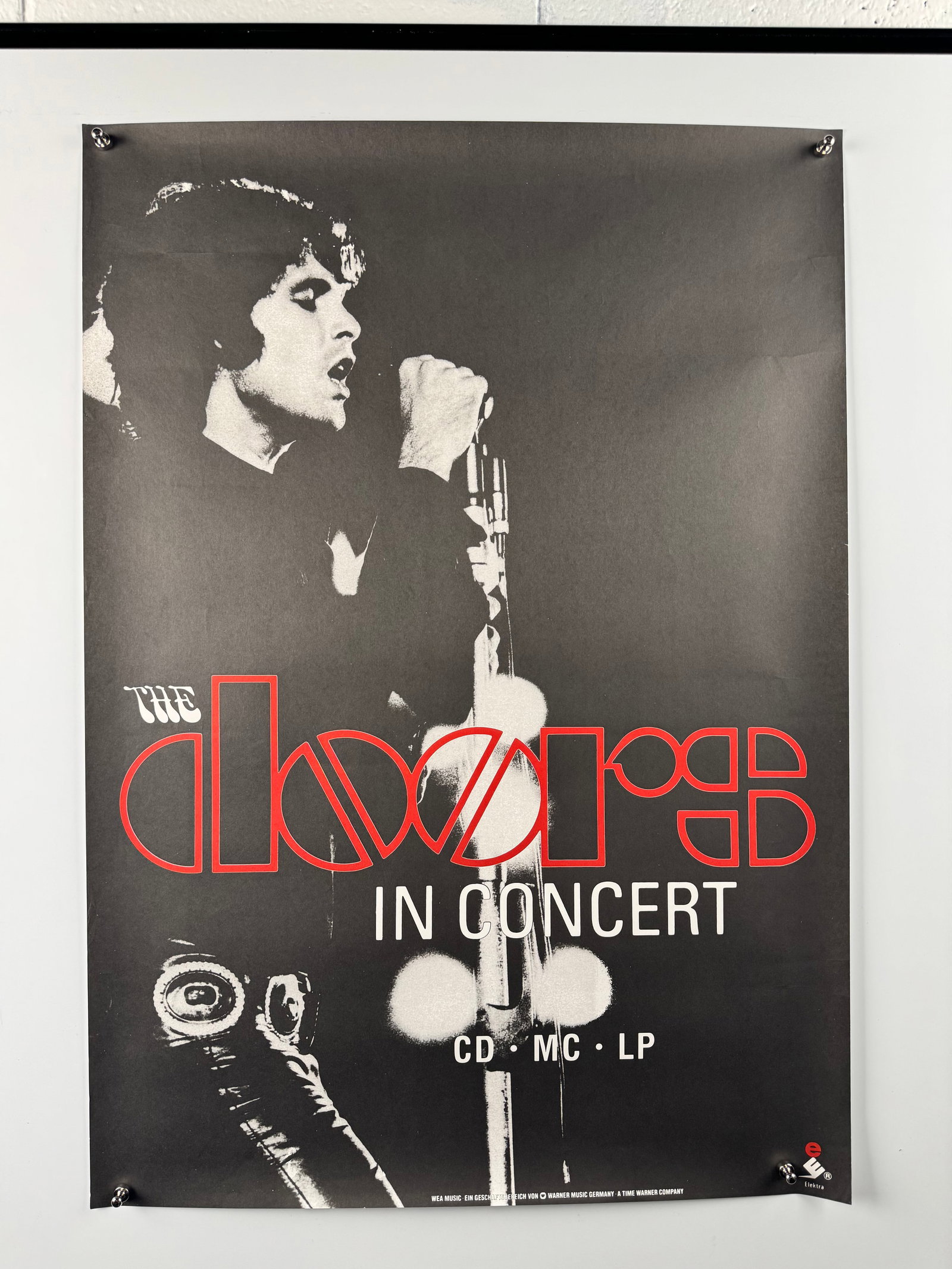 The Doors In Concert Original Promotional Poster Elektra Records Warner Music Germany (1 of 5)