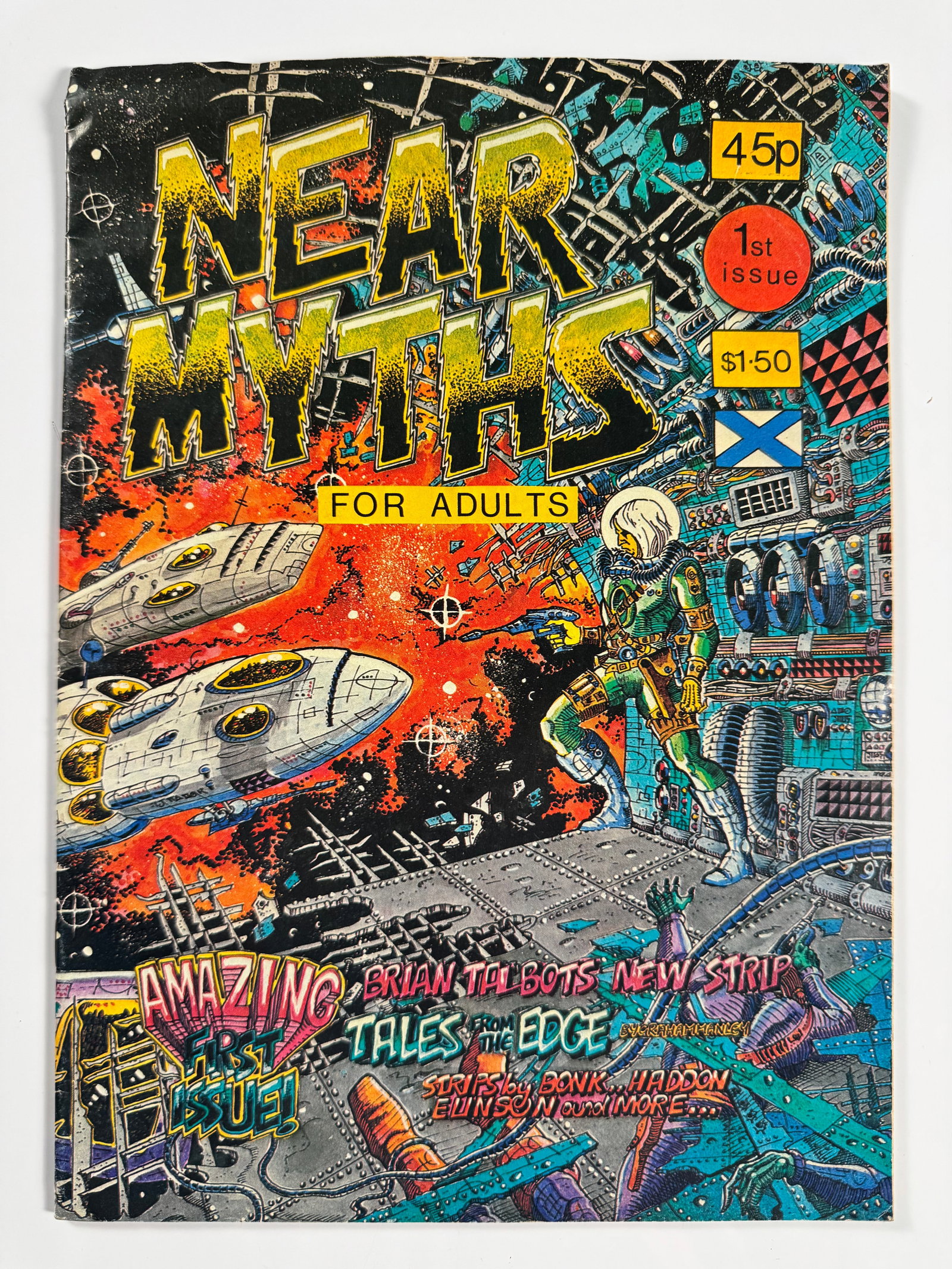Near Myths for Adults No 1 1978 Brian Talbot Underground Sci-Fi Fantasy Comic First Issue Rare (1 of 5)