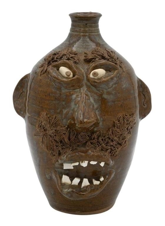 Anna & Terry King.  Face Jug (1 of 7)