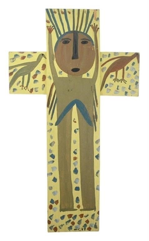 Mose Tolliver.  Jesus On The Cross (1 of 8)