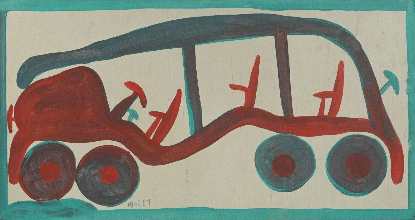 Mose Tolliver.  Freedom Bus (1 of 4)