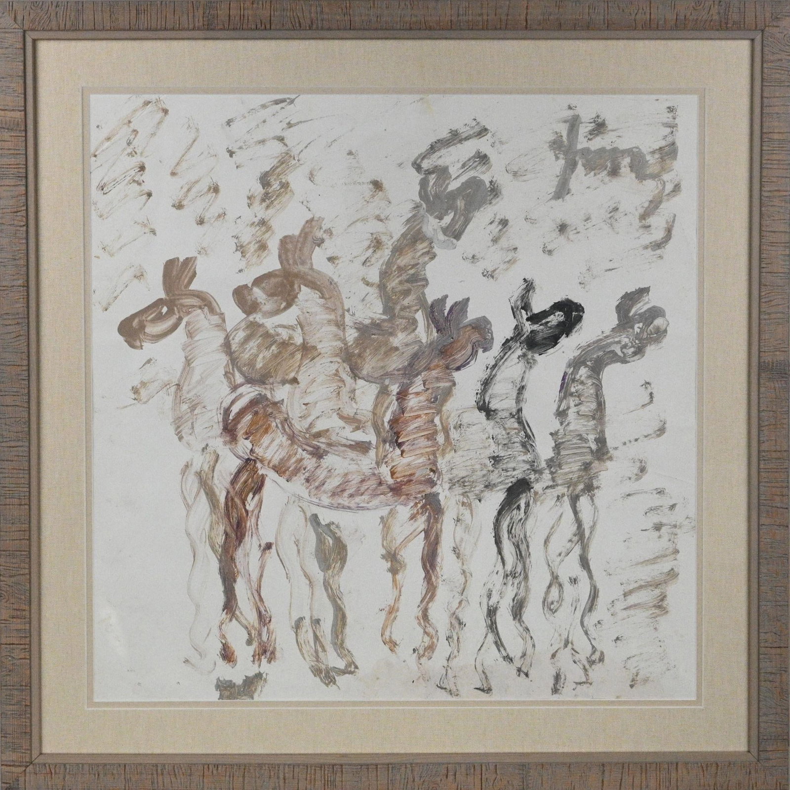 Purvis Young.  Horses (1 of 7)