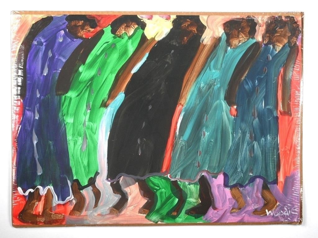 Woodie Long.  5 Dancing Ladies (1 of 6)