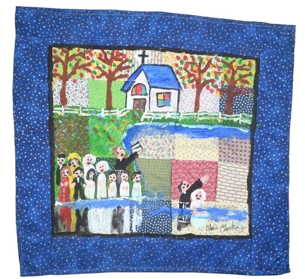 Chris Clark.  Baptism Scene (1 of 7)