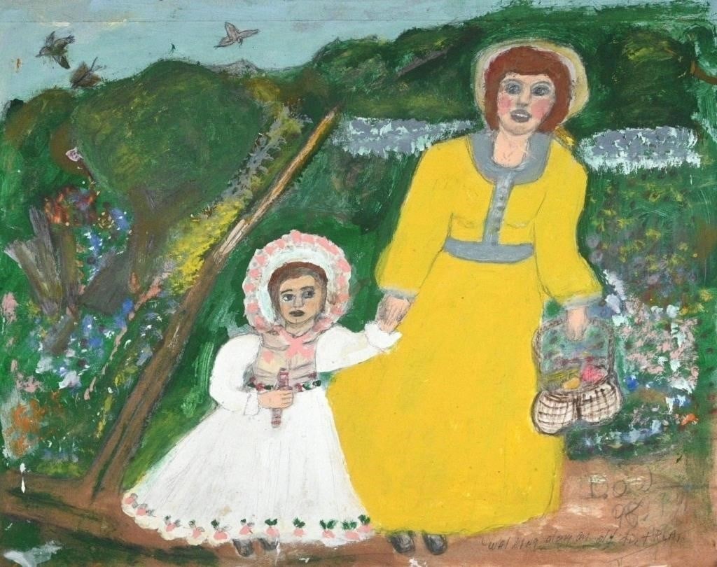 Donna Own Wilson.  Walking Along An Old Dirt Road (1 of 7)