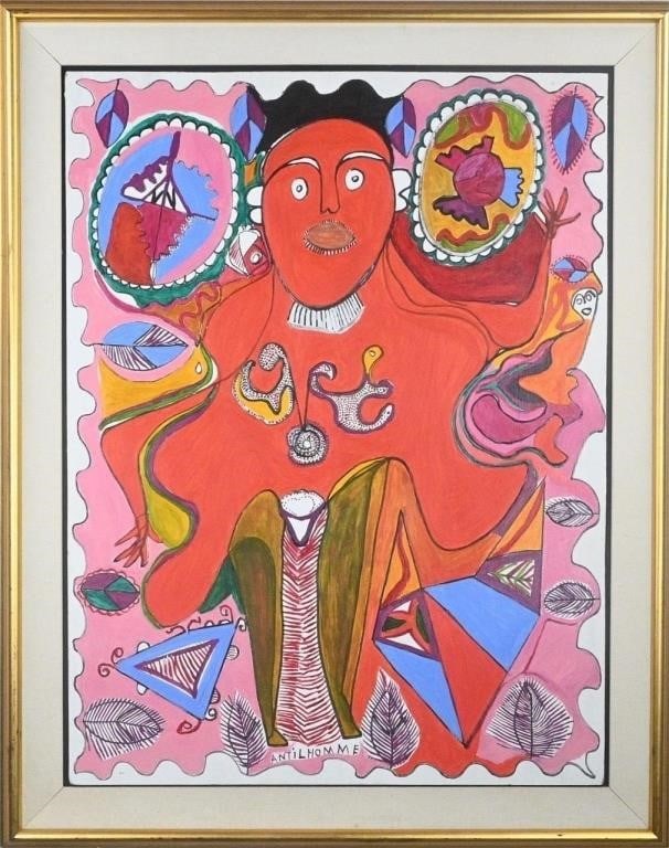 Richard Antilhomme.  Red Spirit (1 of 5)