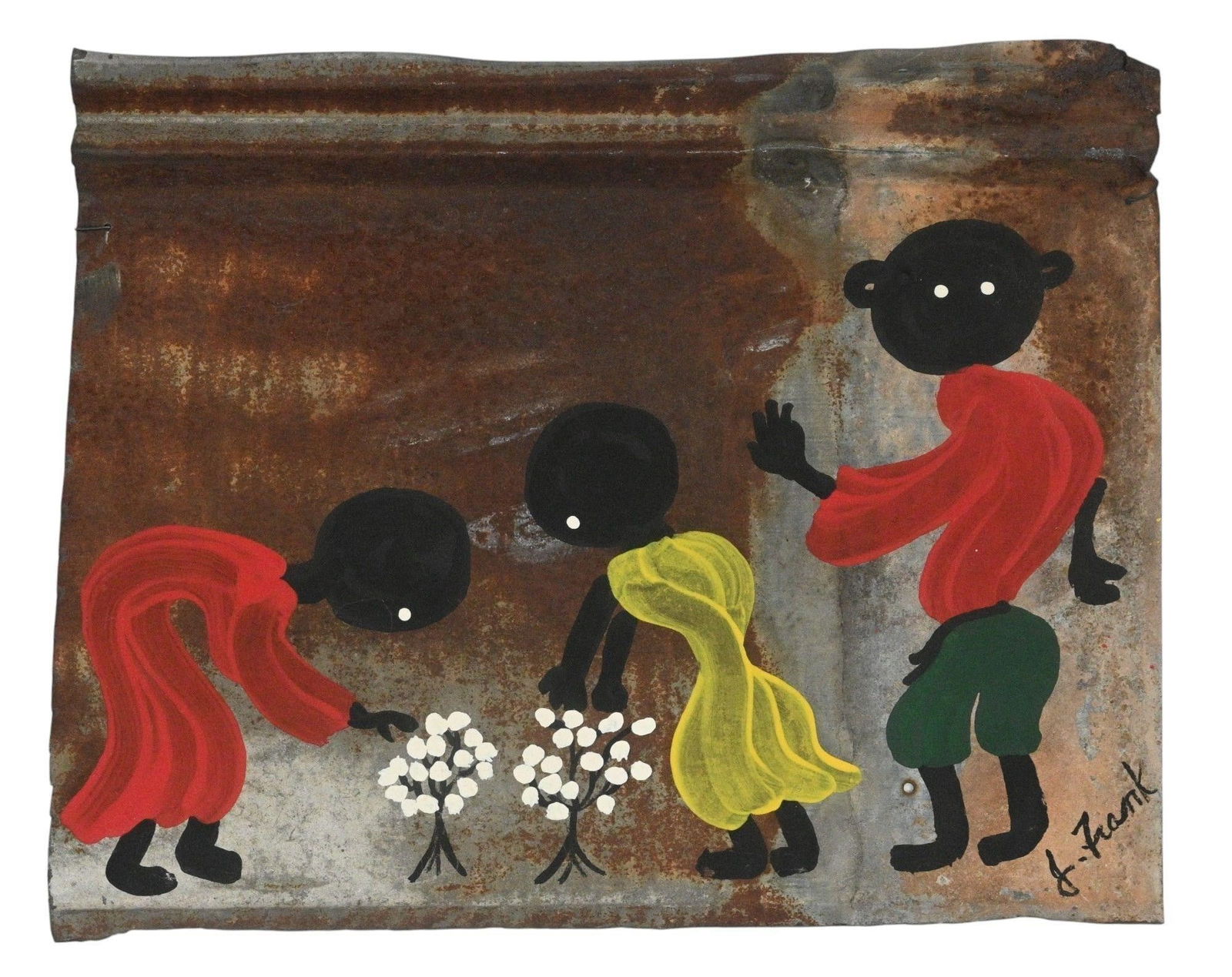 J. Frank.  Picking Cotton (1 of 6)