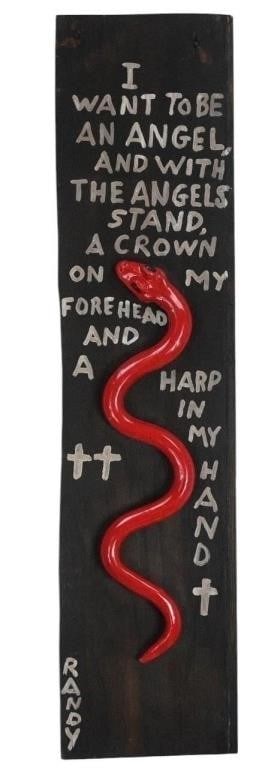 Randy Tobias.  Red Snake on Board (1 of 6)