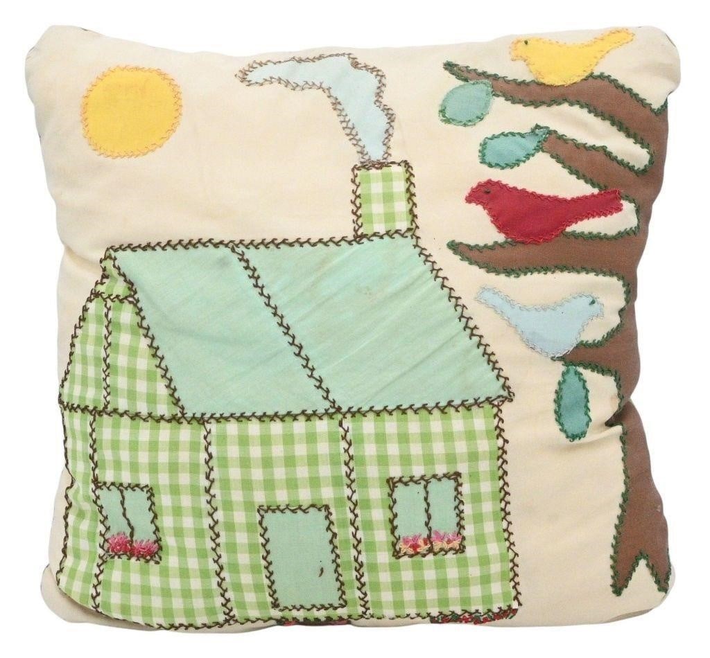 Arie Meaders.  Hand-Stitched Pillow (1 of 11)